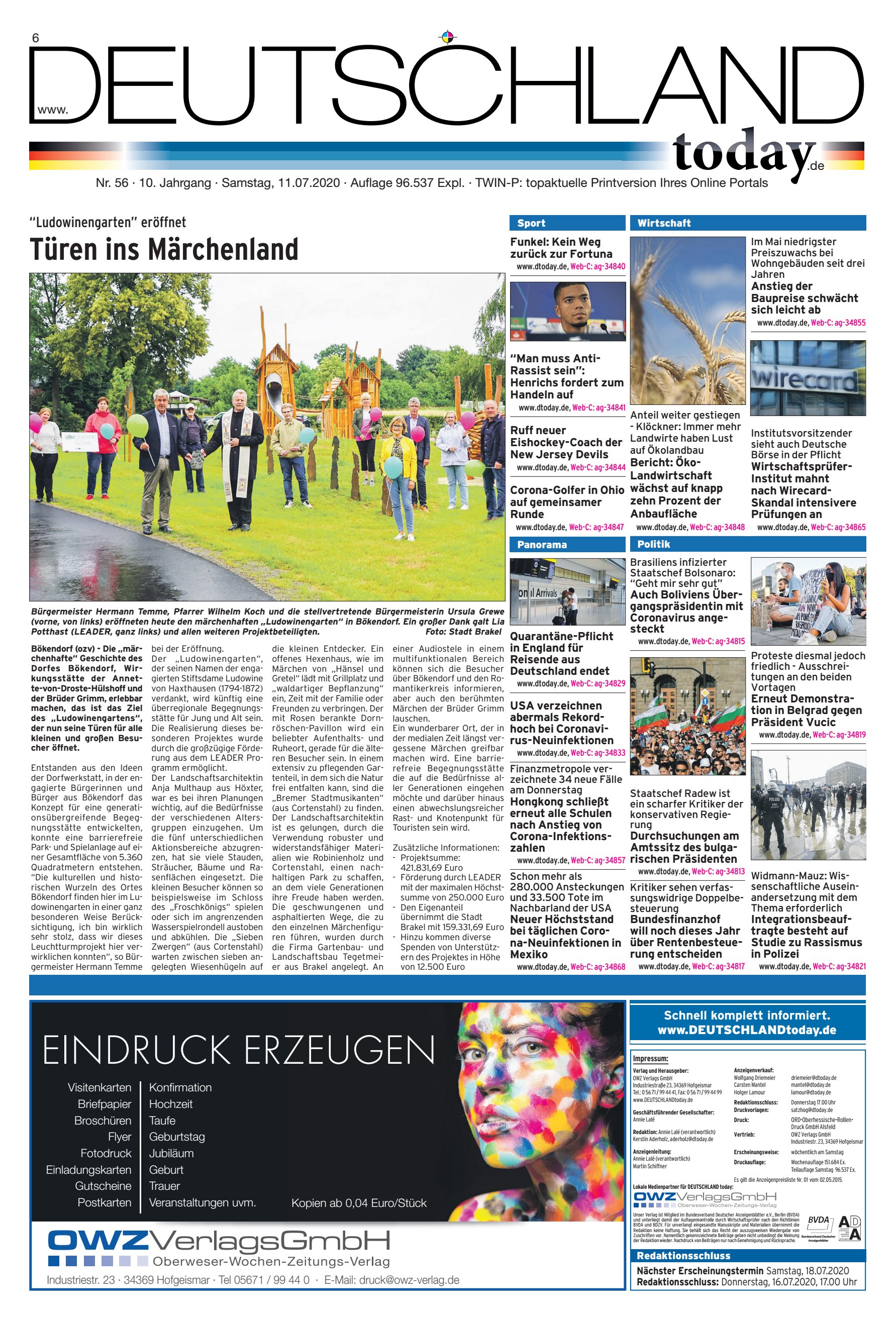 EINDRUCK ERZEUGEN Schnell