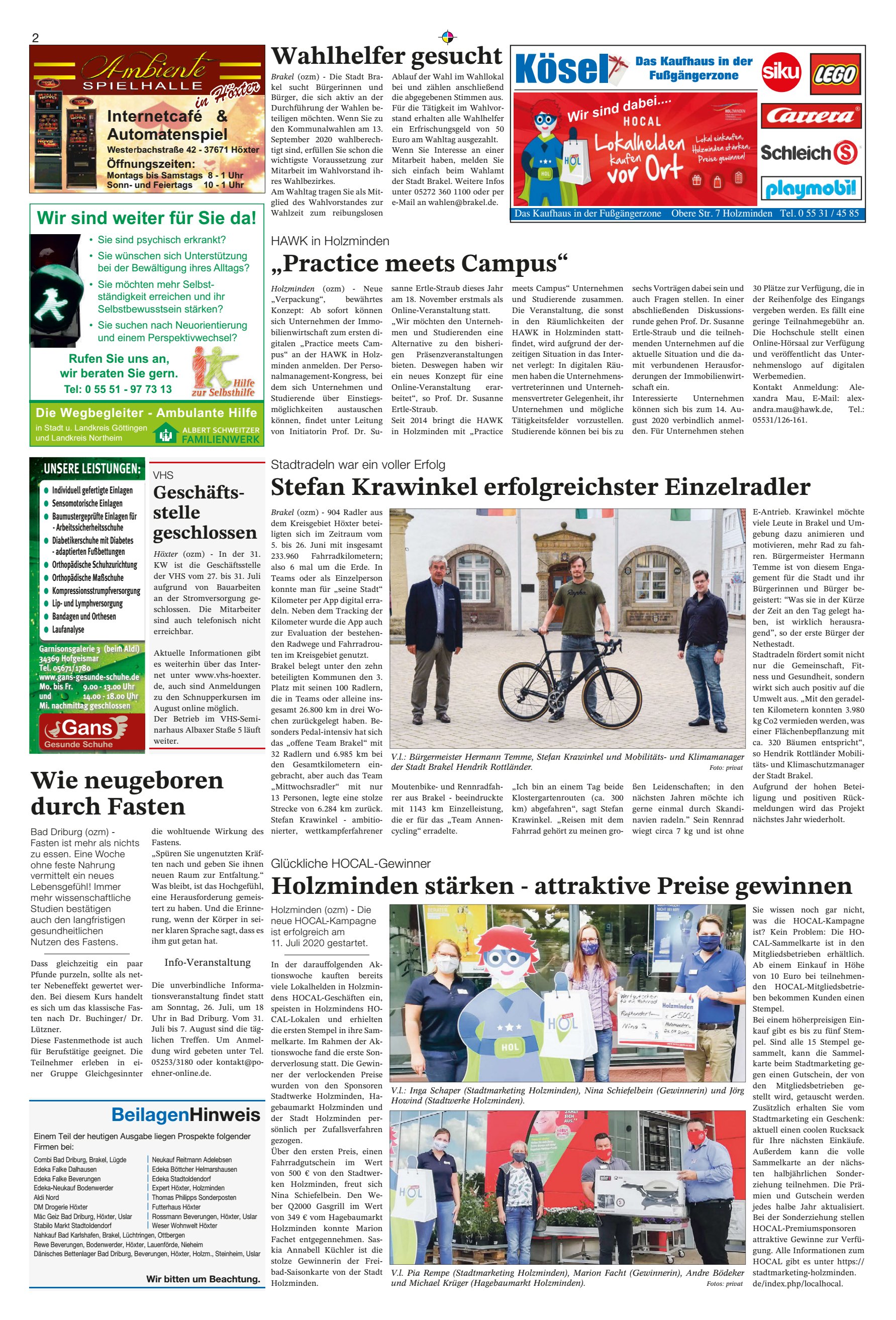 Wahlhelfer gesucht neugeboren