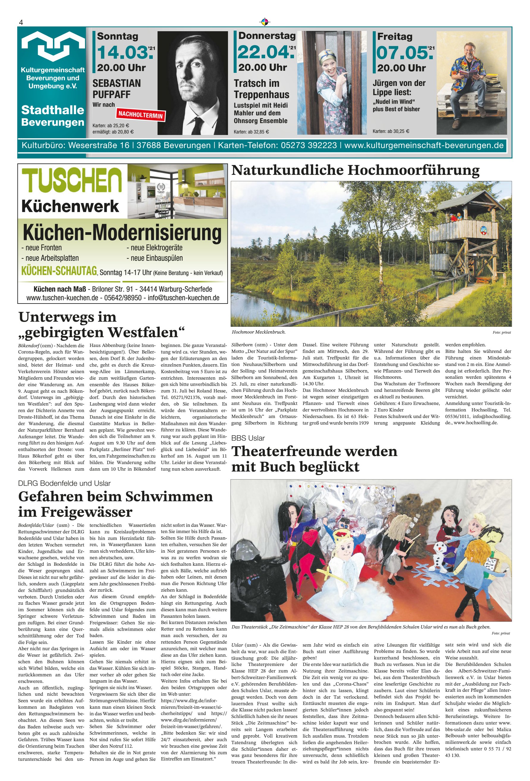 Unterwegs gebirgigten Westfalen