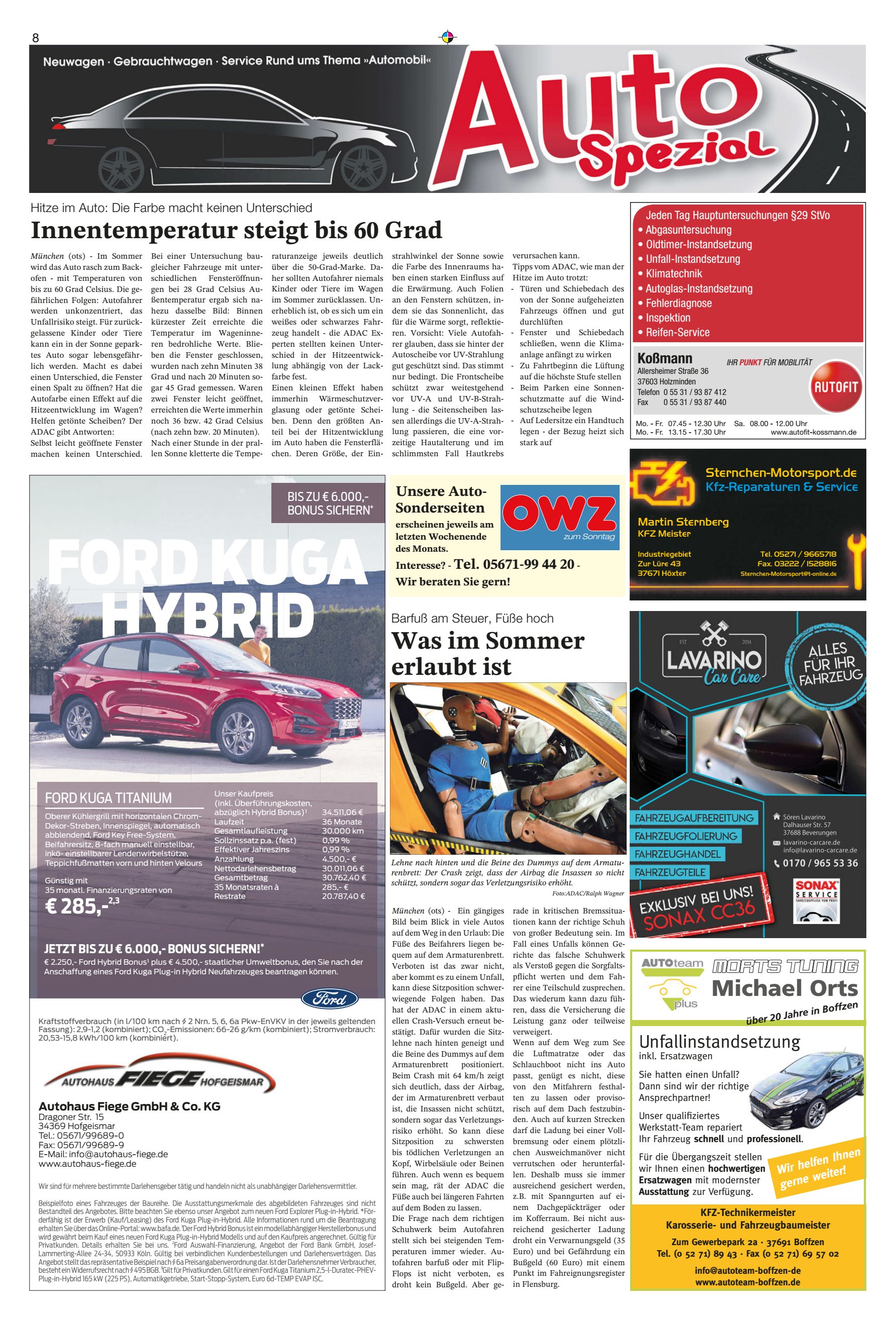 Sommer erlaubt Innentemperatur