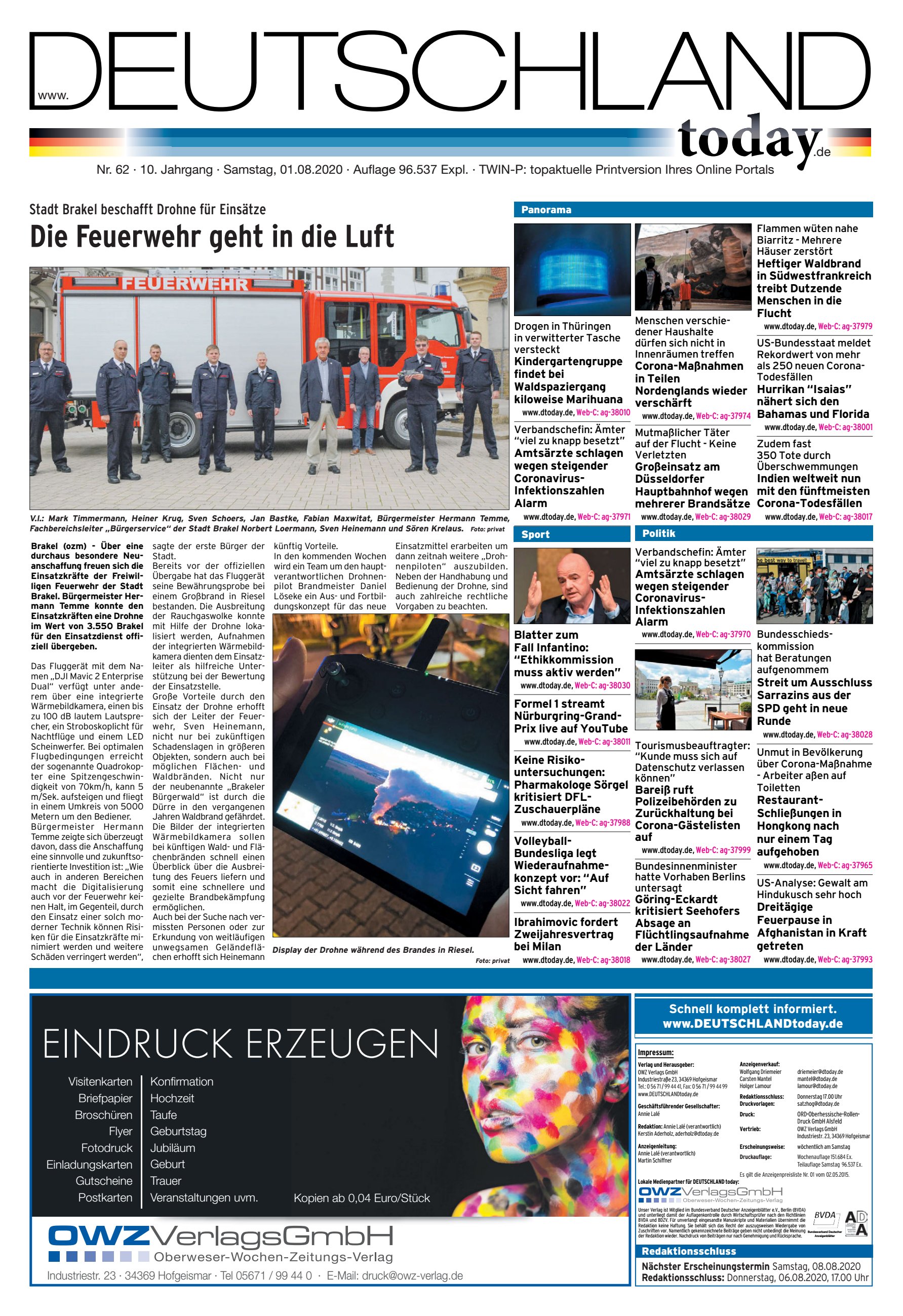 EINDRUCK ERZEUGEN Schnell