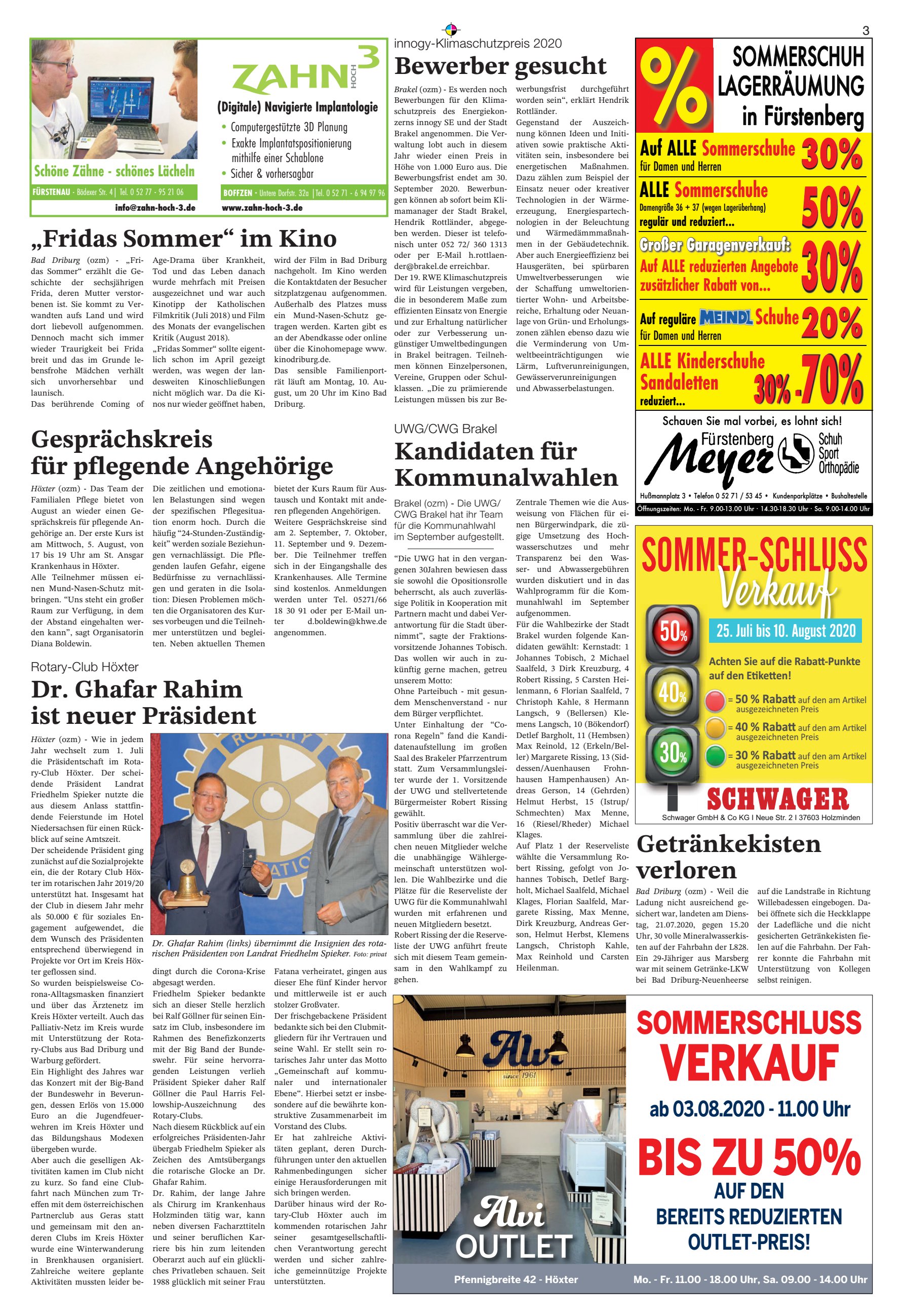 SCHWAGER Gespr&auml;chskreis pflegende