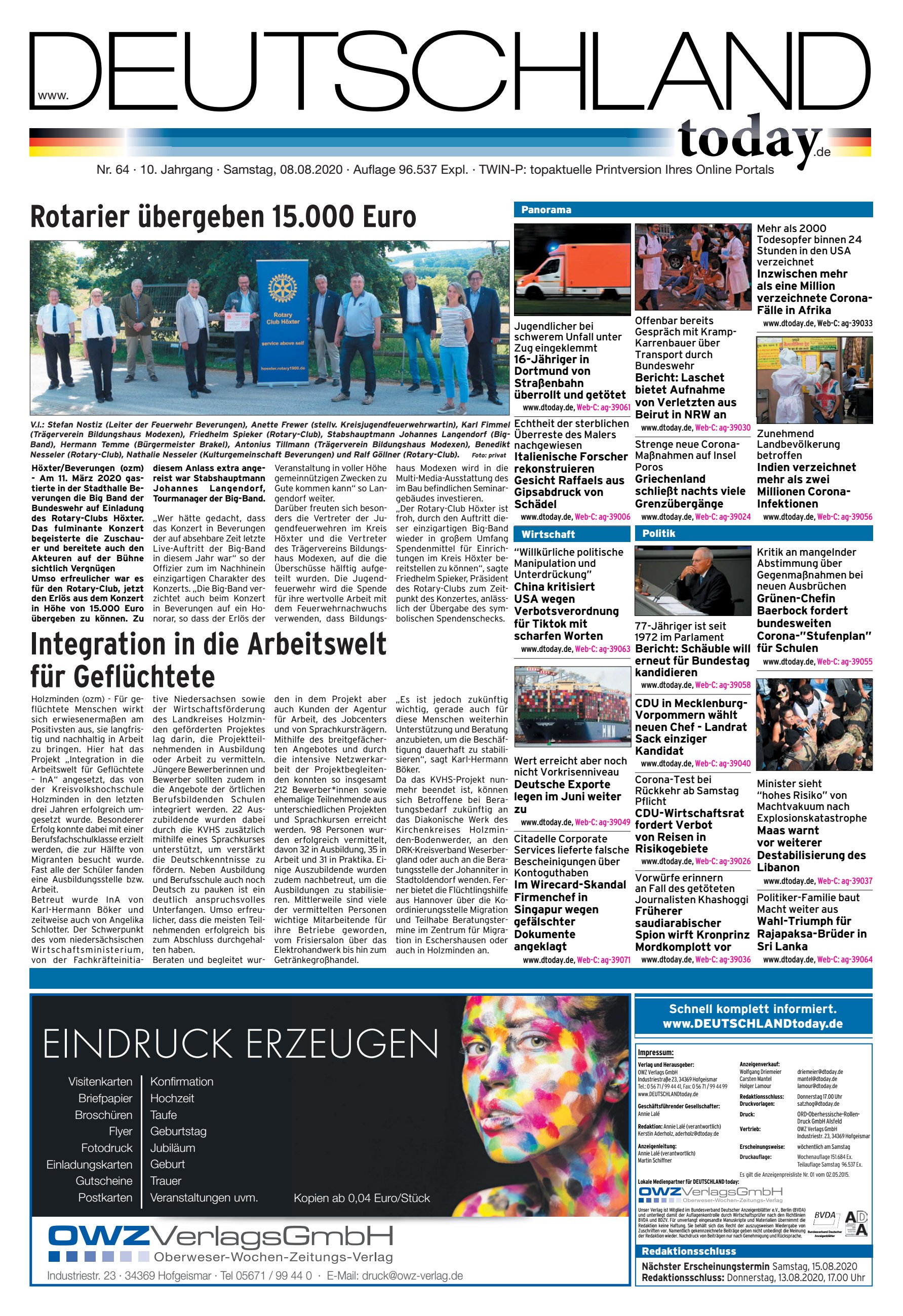 EINDRUCK ERZEUGEN Schnell