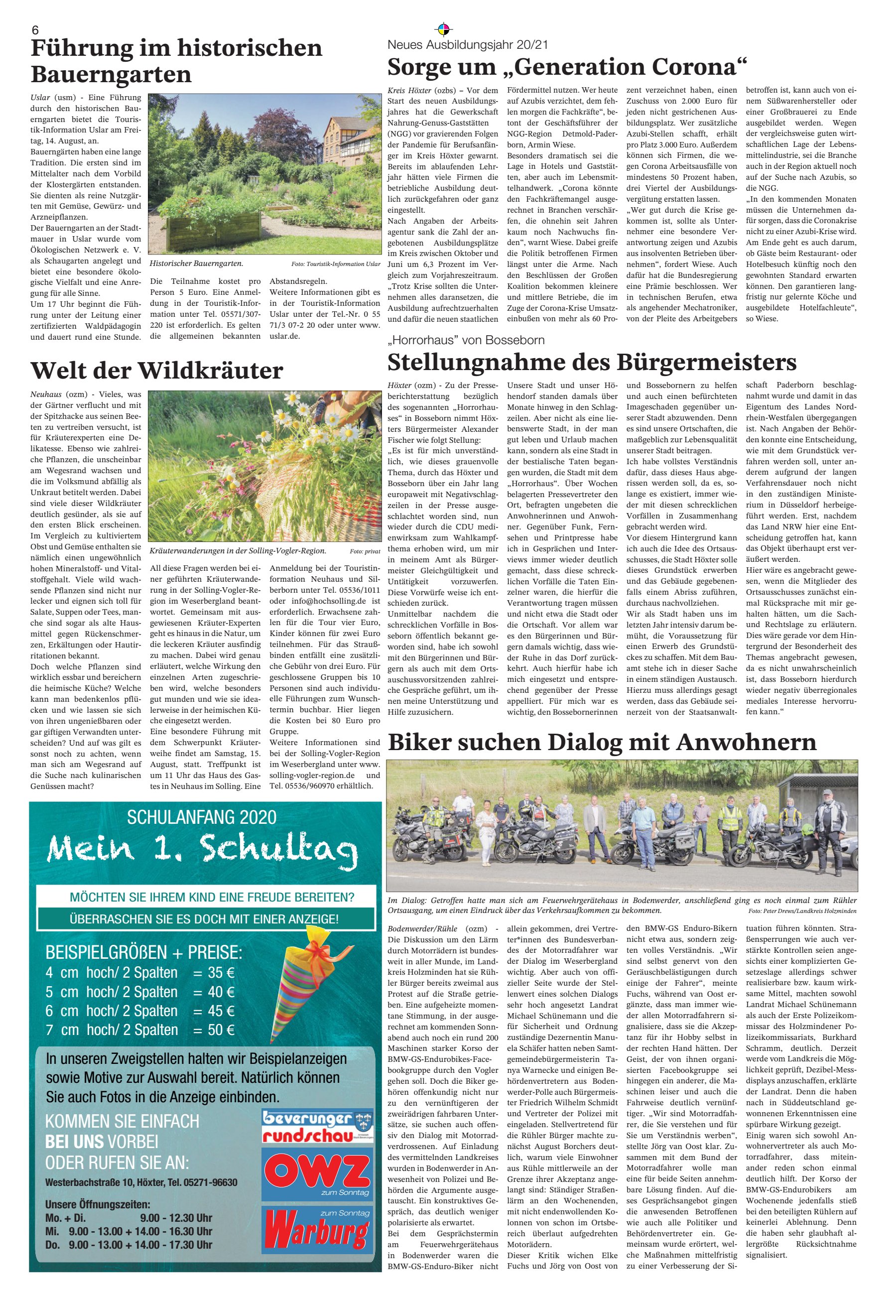 Führung historischen Bauerngarten