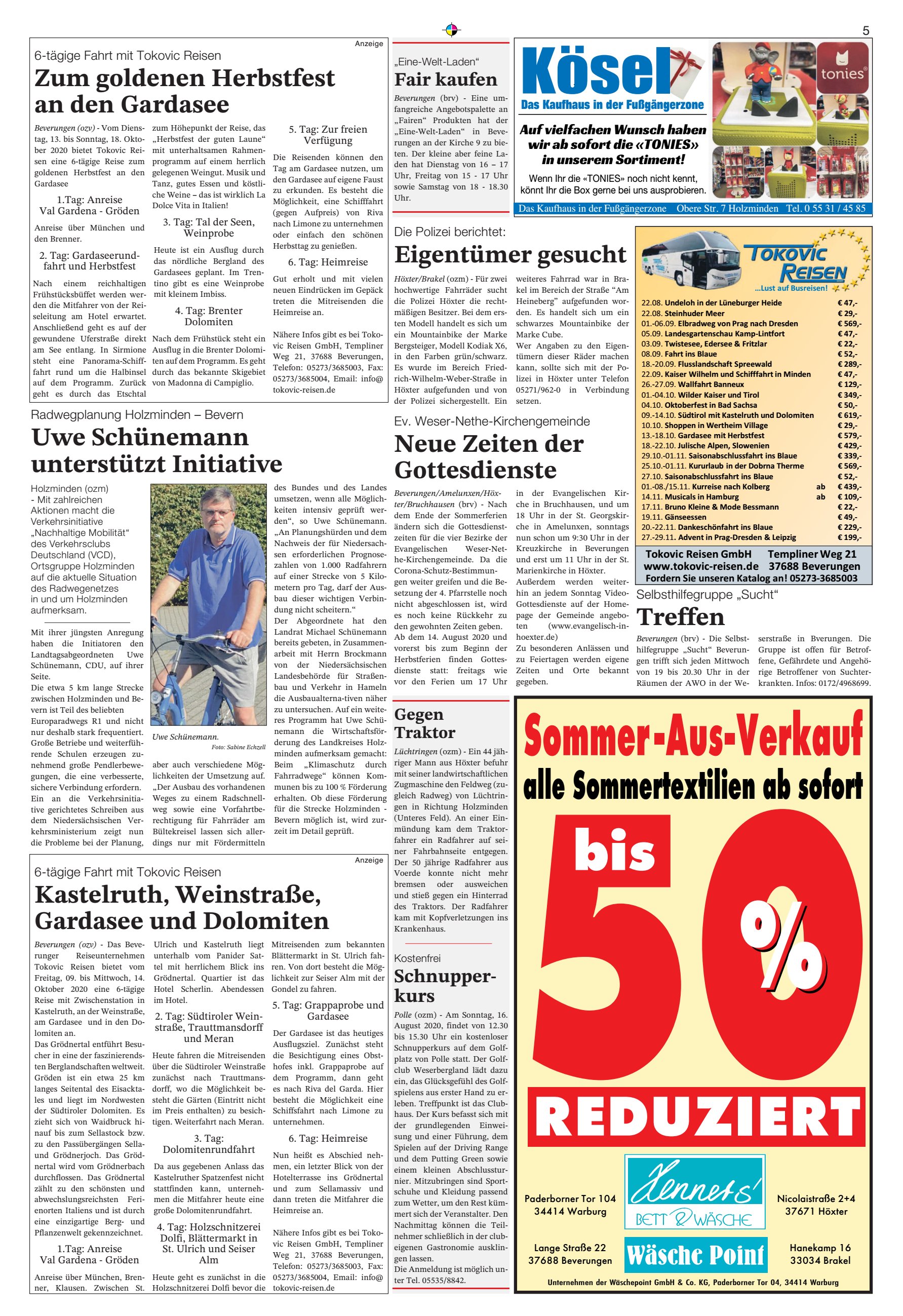 REDUZIERT Sommer-Aus-Verkauf Kastelruth