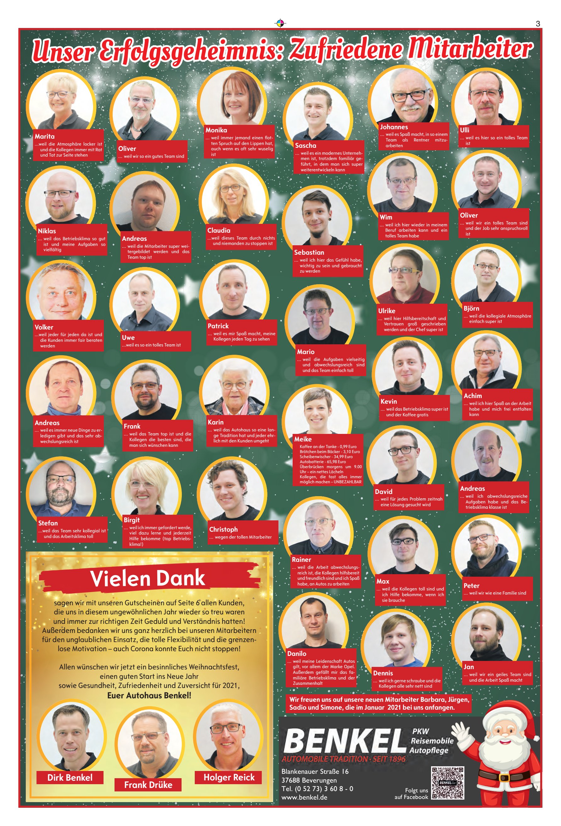 Vielen Dank Dirk