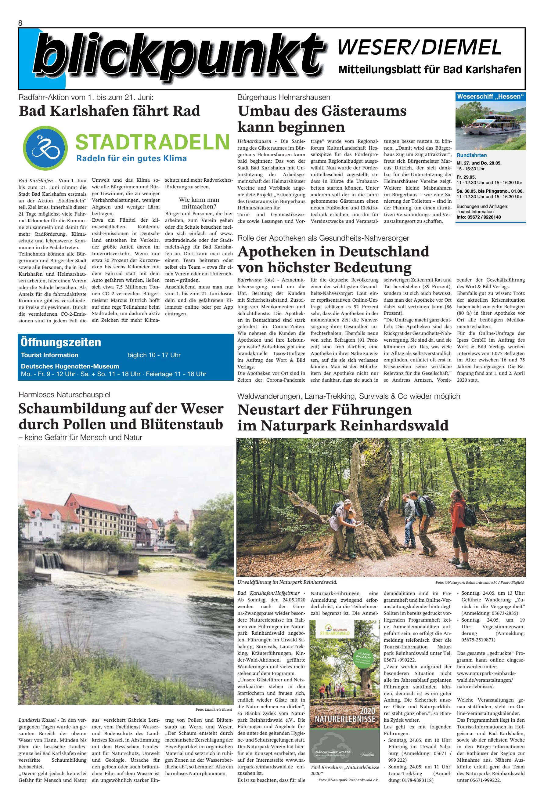 Neustart Führungen Naturpark