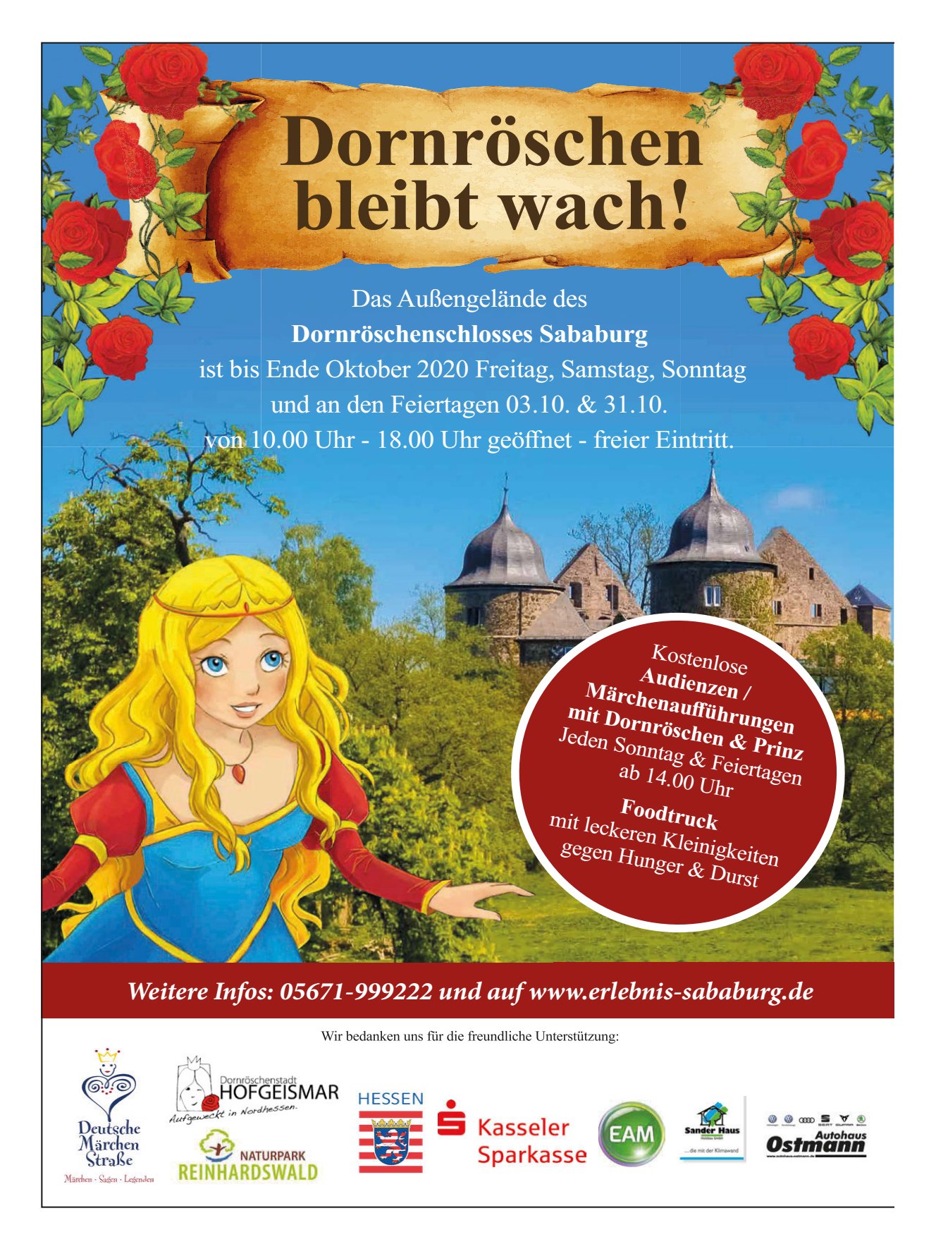 Weitere Infos wwwerlebnis-sababurgde