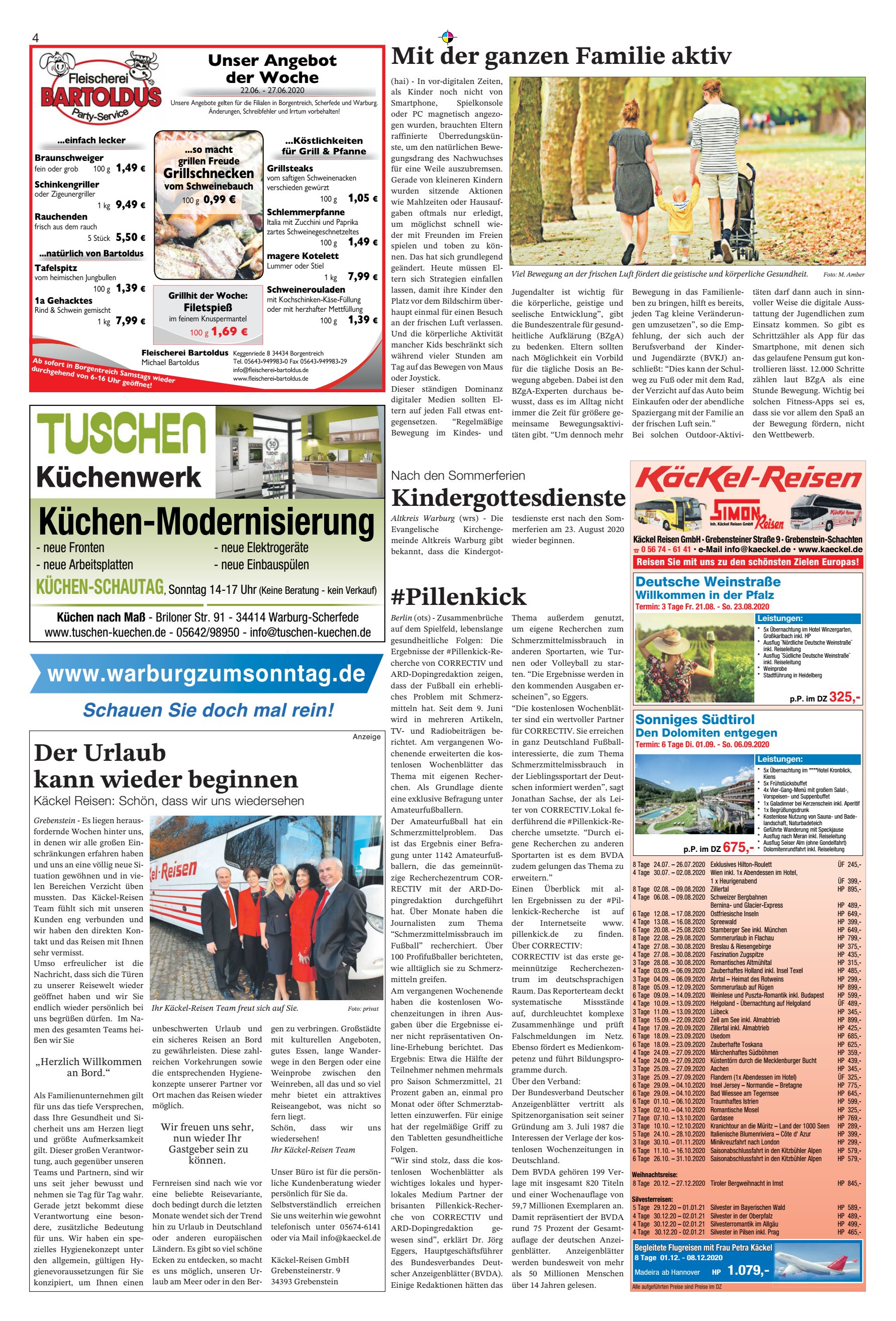 Urlaub kann wieder