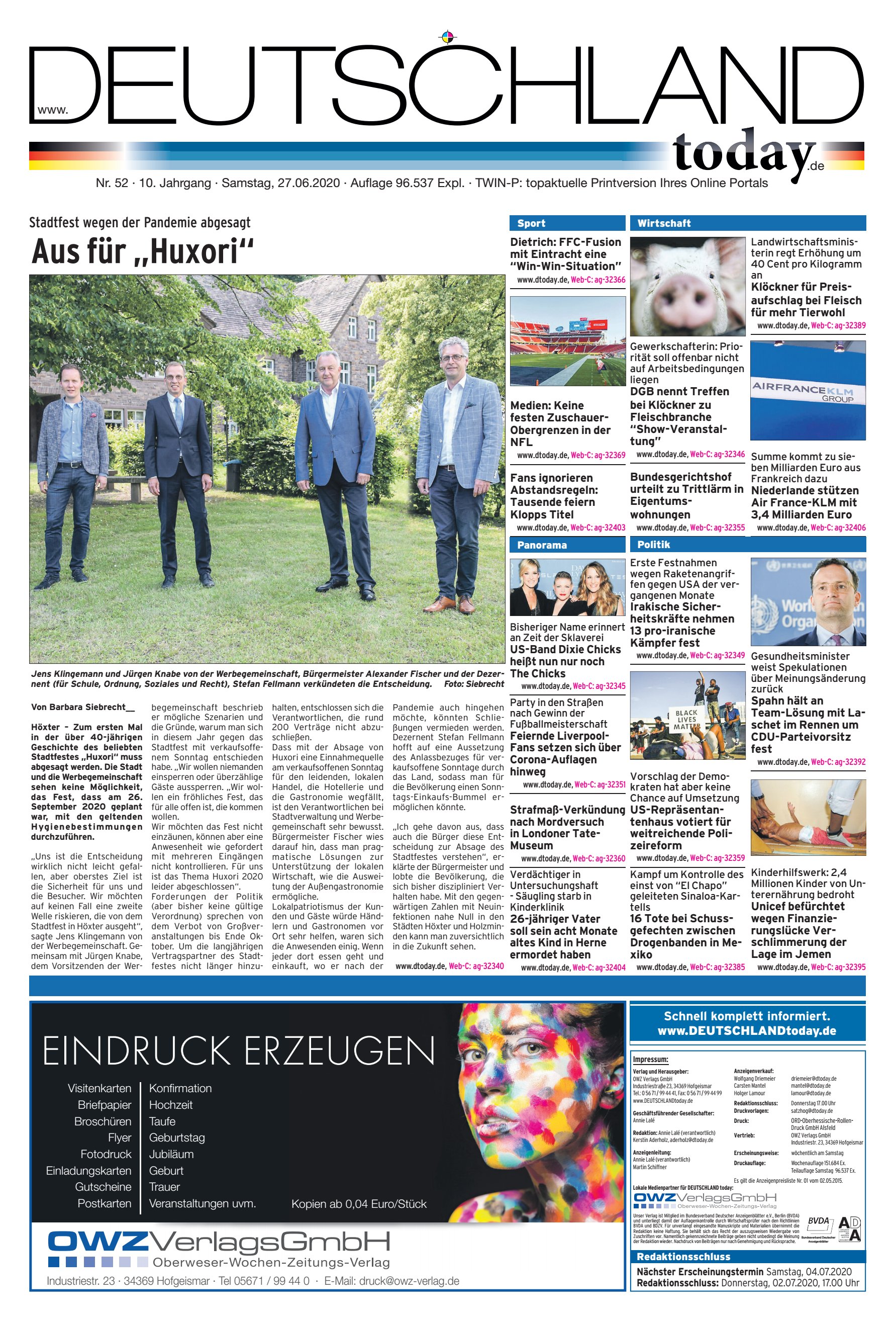 EINDRUCK ERZEUGEN Schnell