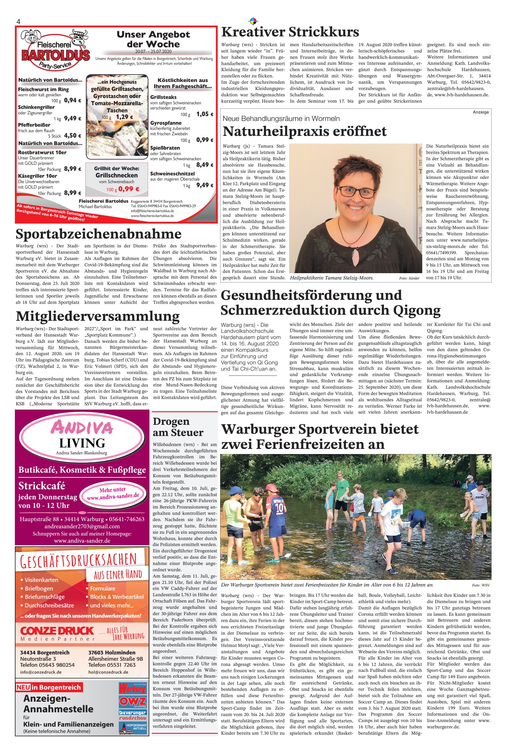 Naturheilpraxis eröffnet Warburger