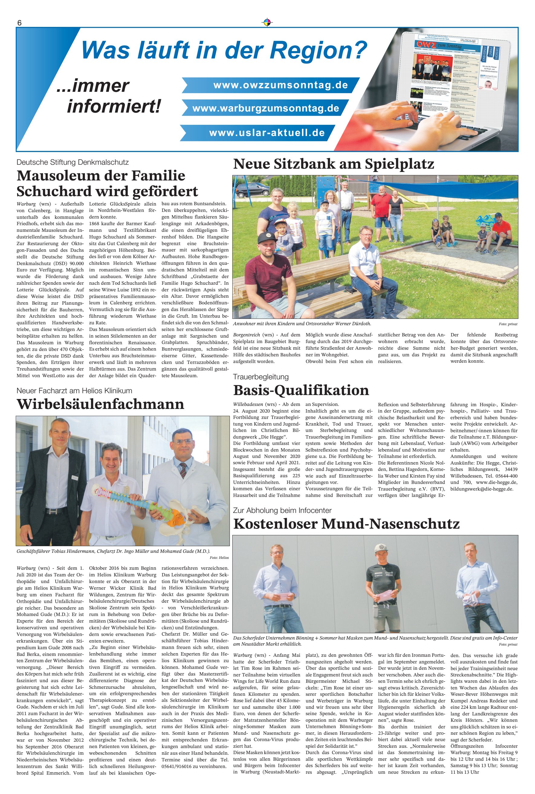 Neue Sitzbank Spielplatz