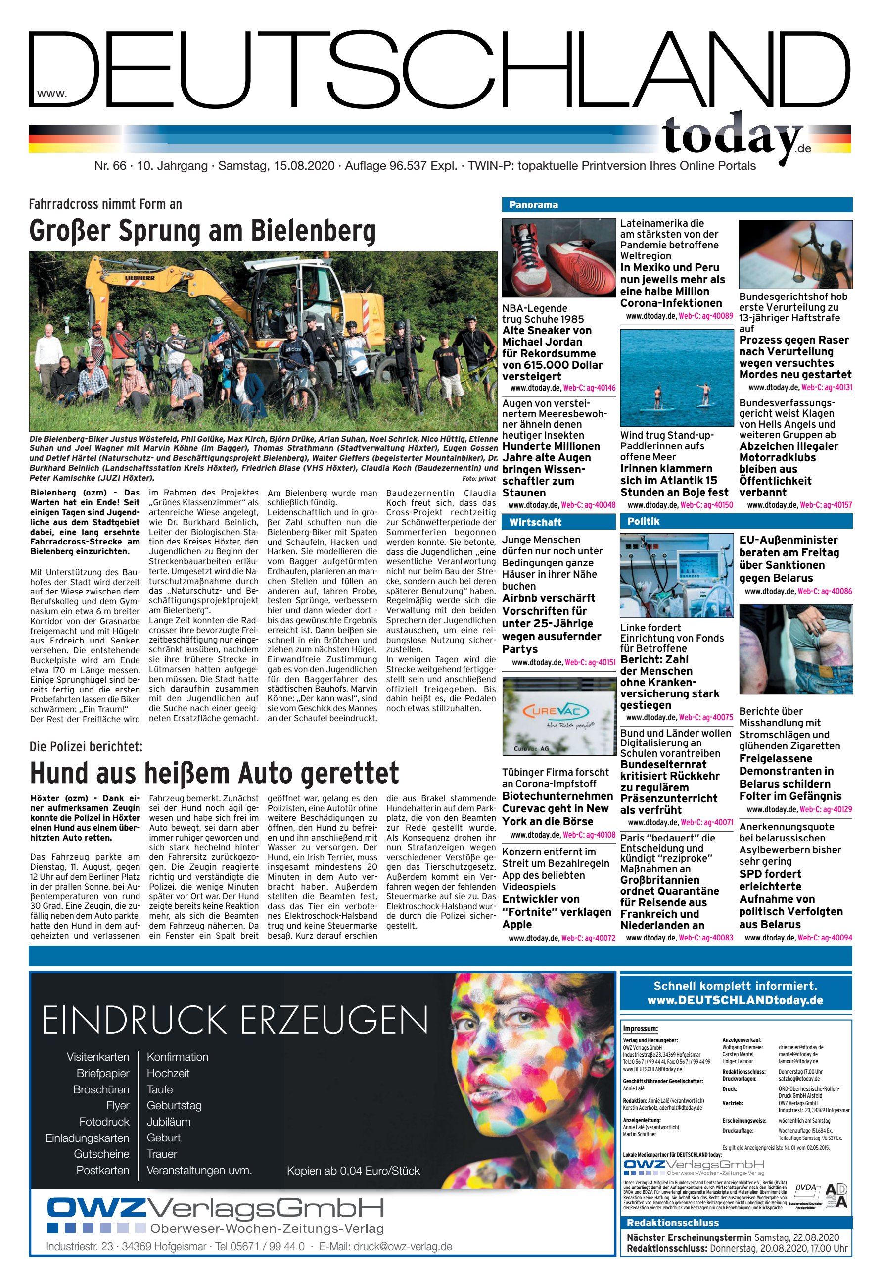EINDRUCK ERZEUGEN Schnell