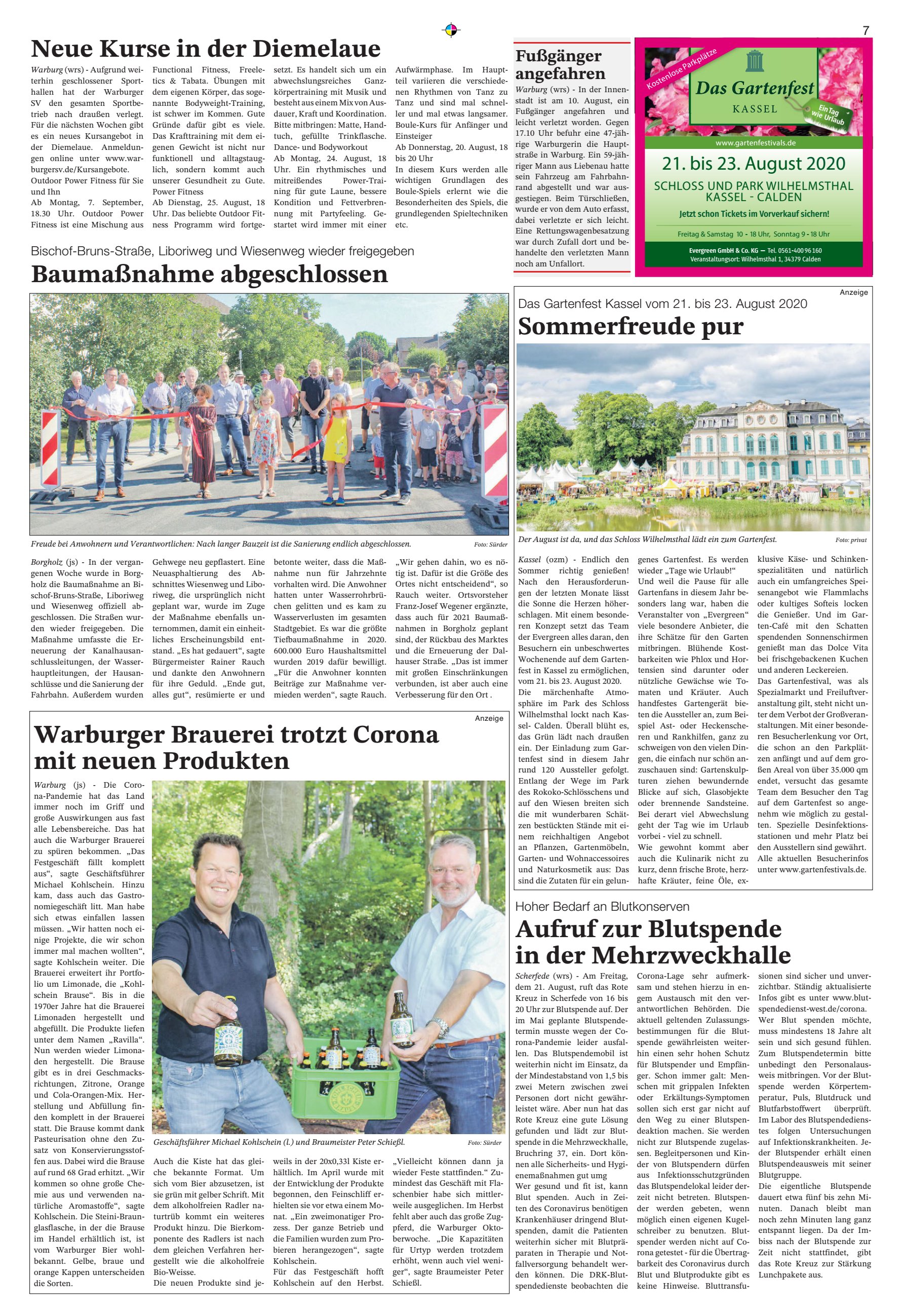 Aufruf Blutspende Mehrzweckhalle