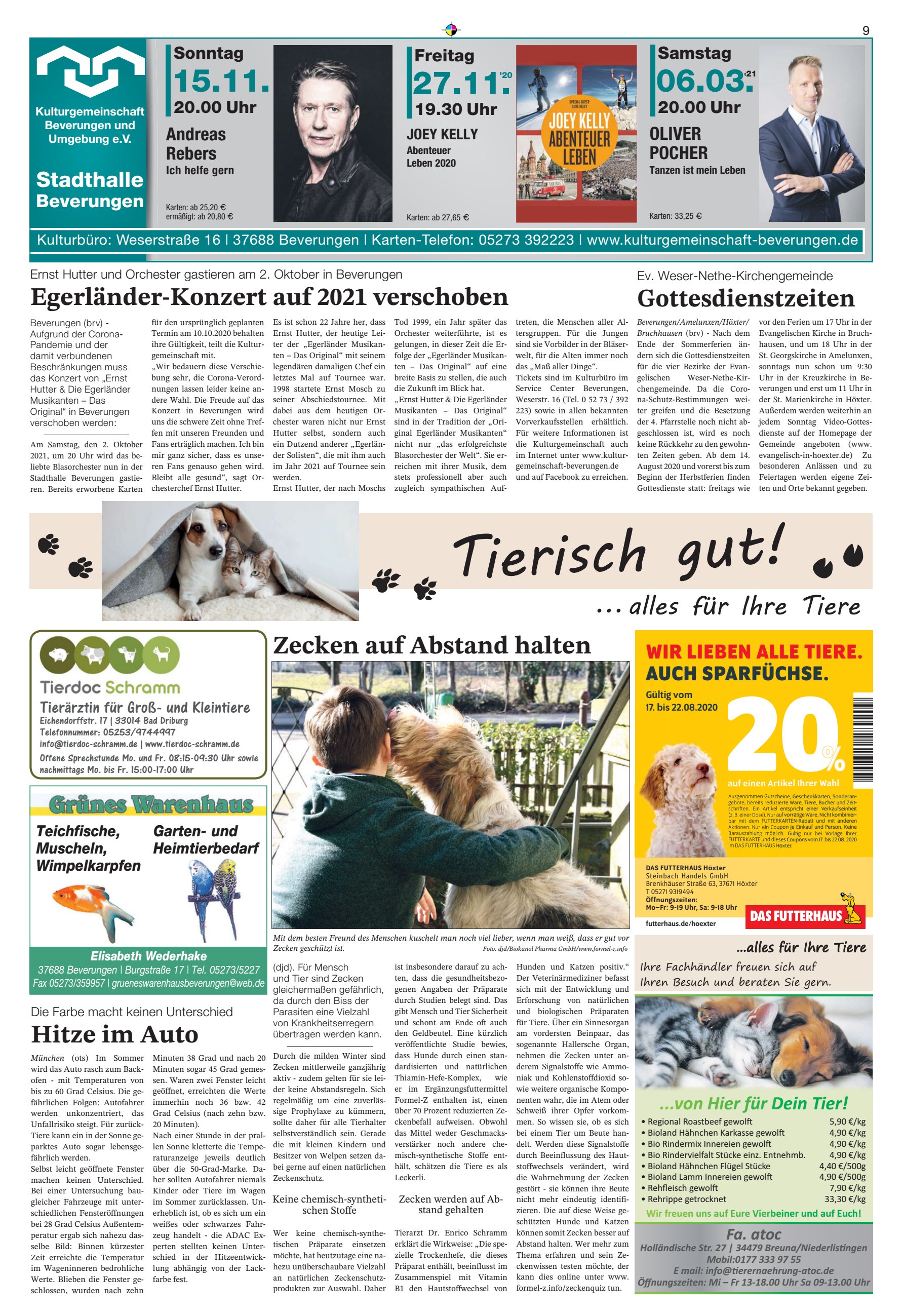 Zecken Abstand halten