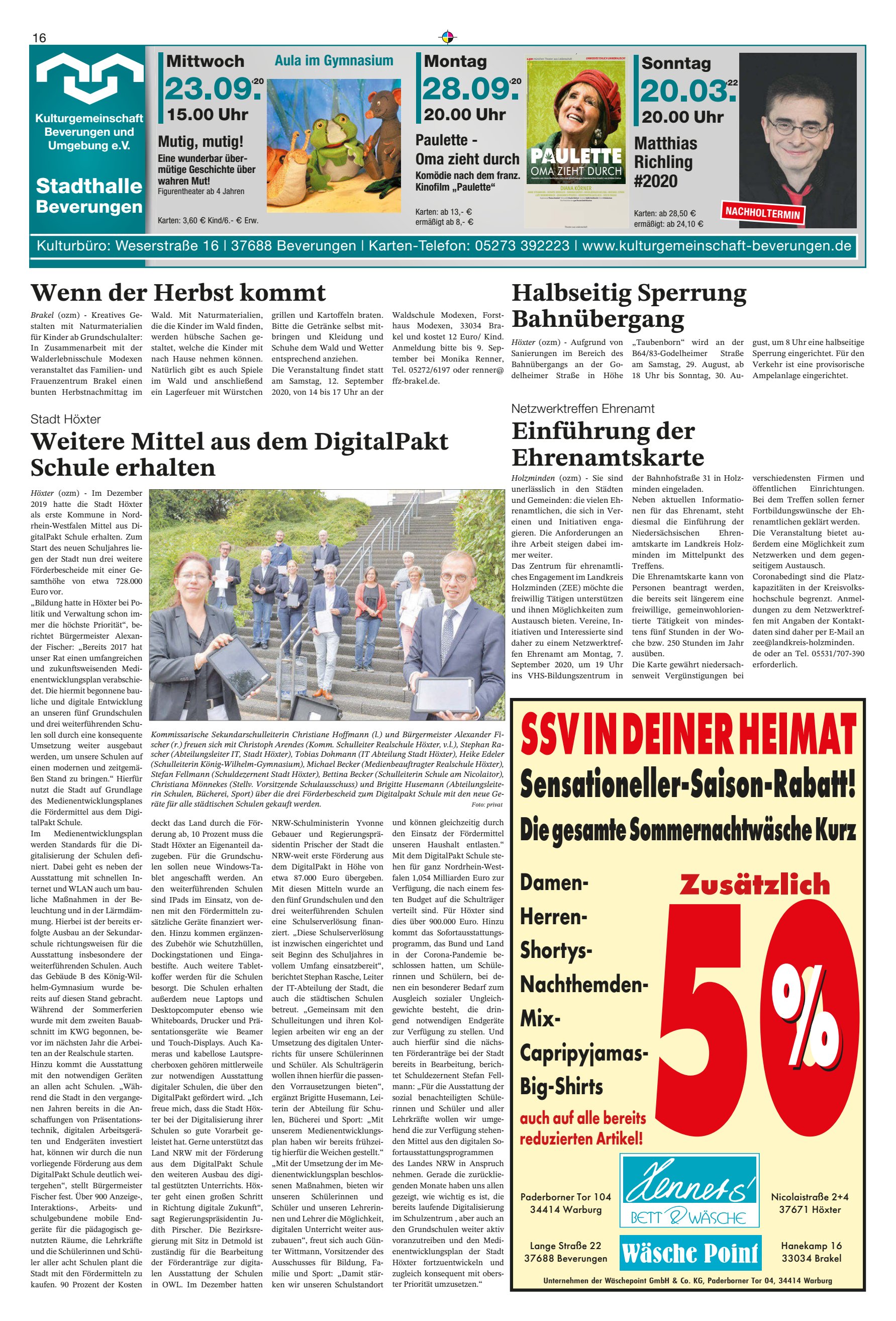 DEINER HEIMAT Zusätzlich