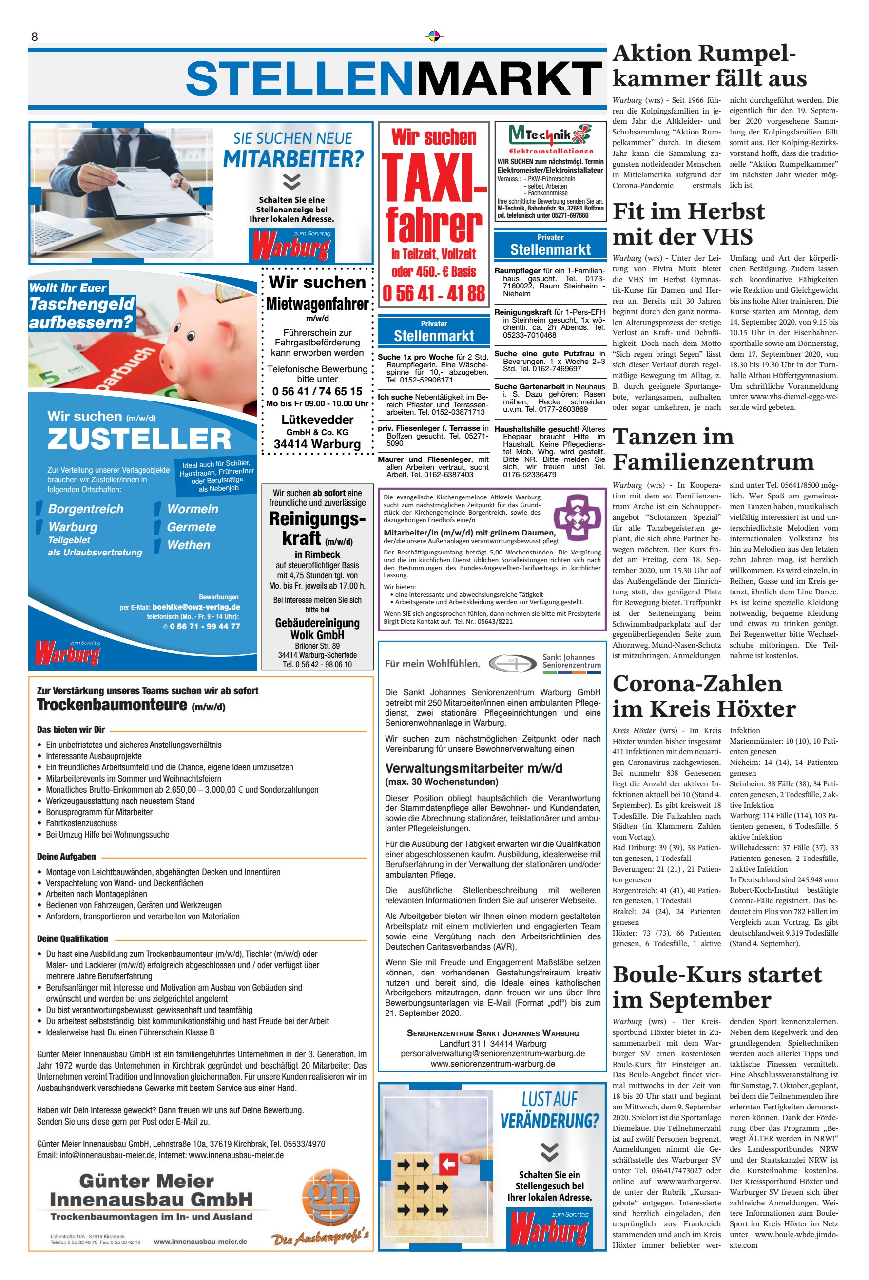 STELLENMARKT Tanzen Familienzentrum