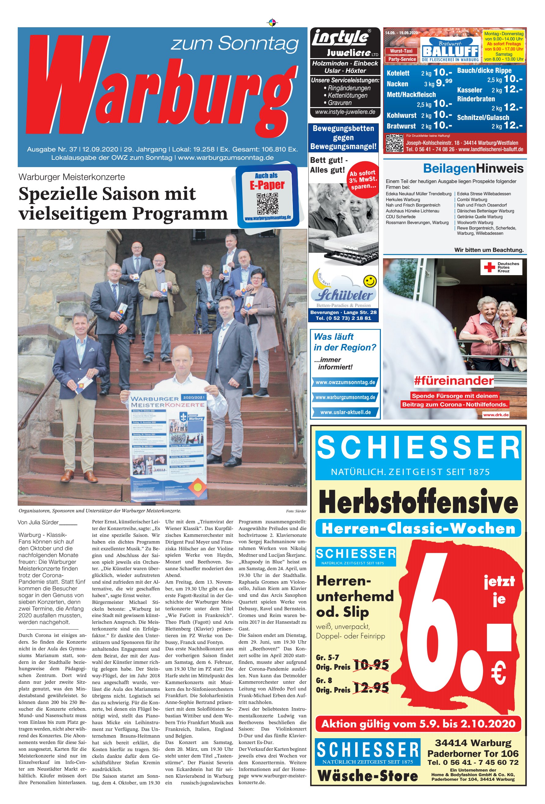 IESSER Herbstoffensive Spezielle