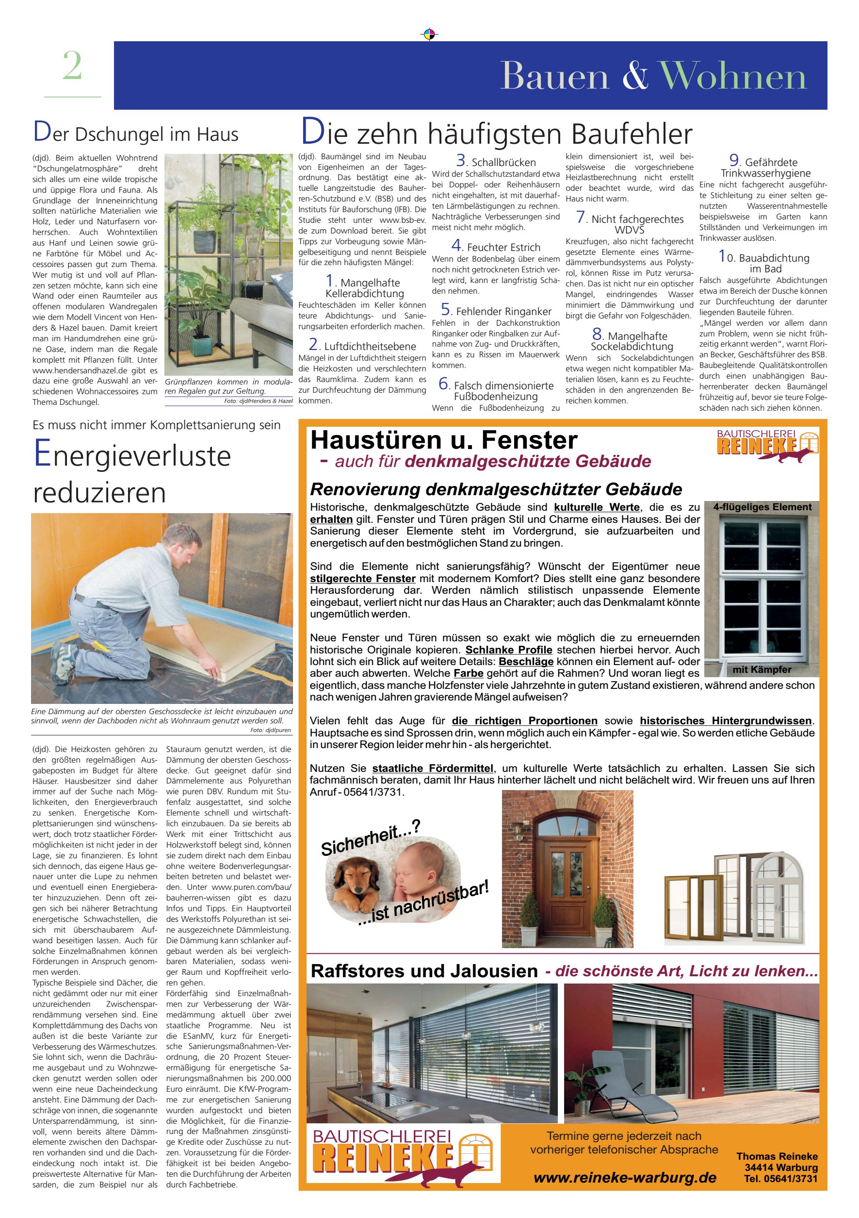 Haustüren Fenster Raffstores