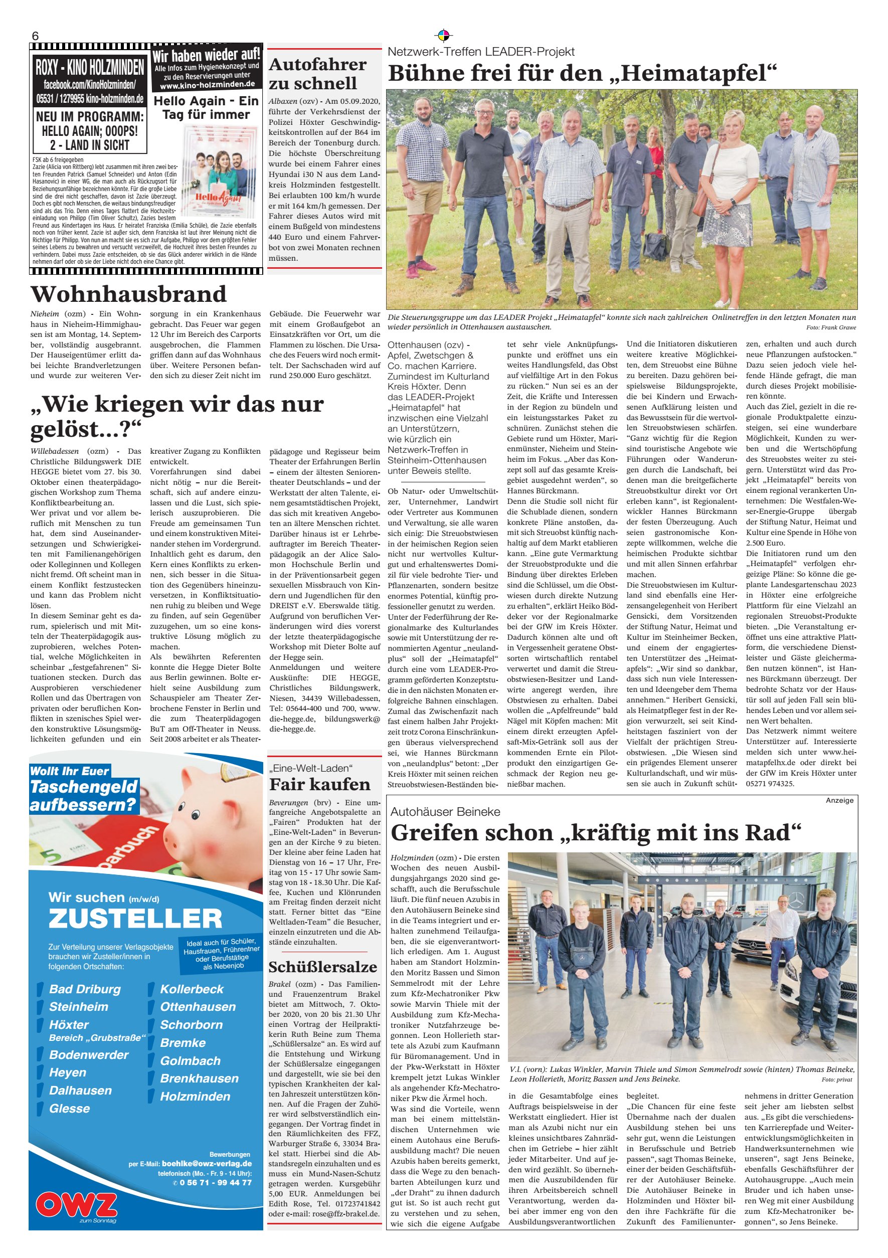 Greifen schon kräftig