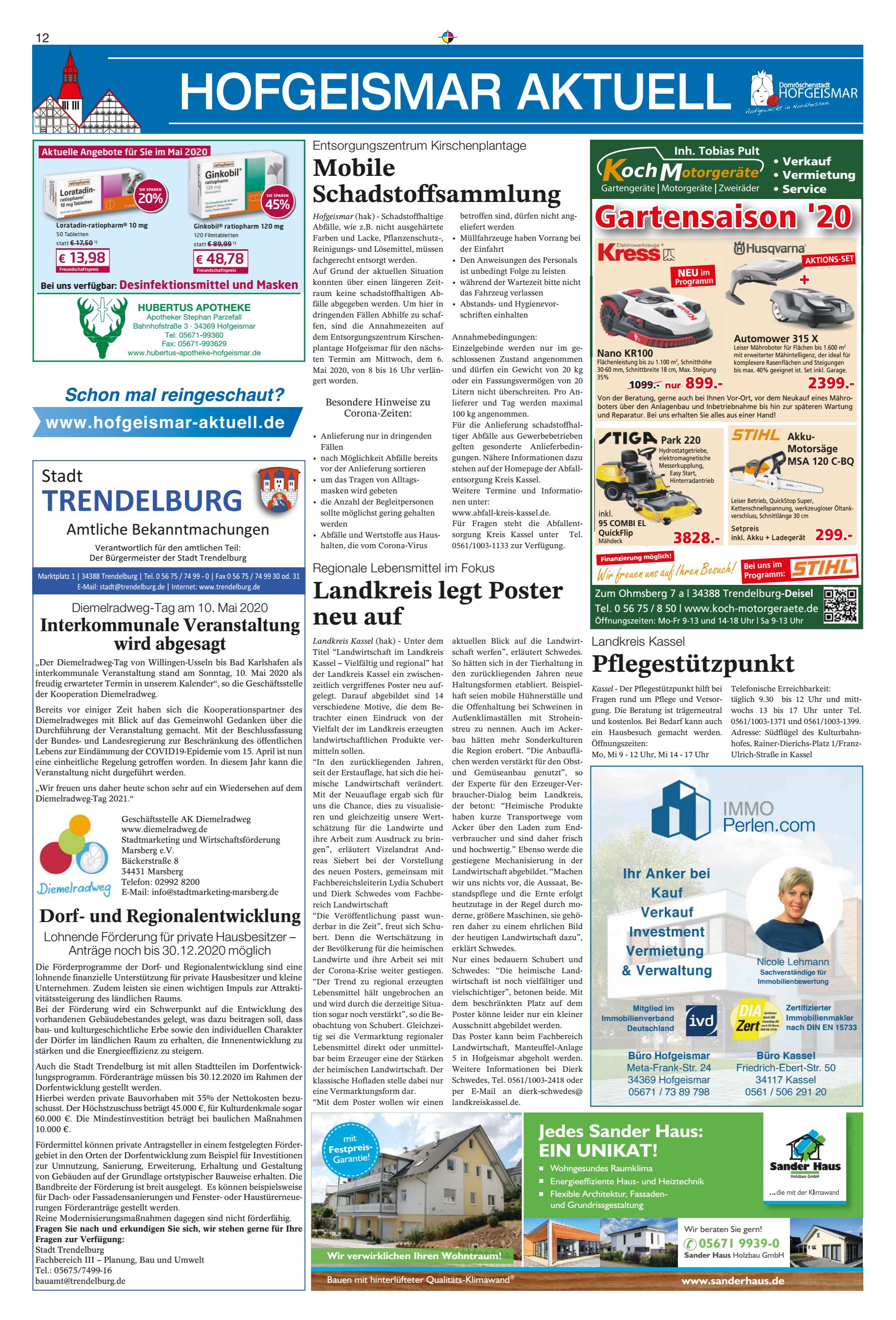 TRENDELBURG Mobile Schadstoffsammlung