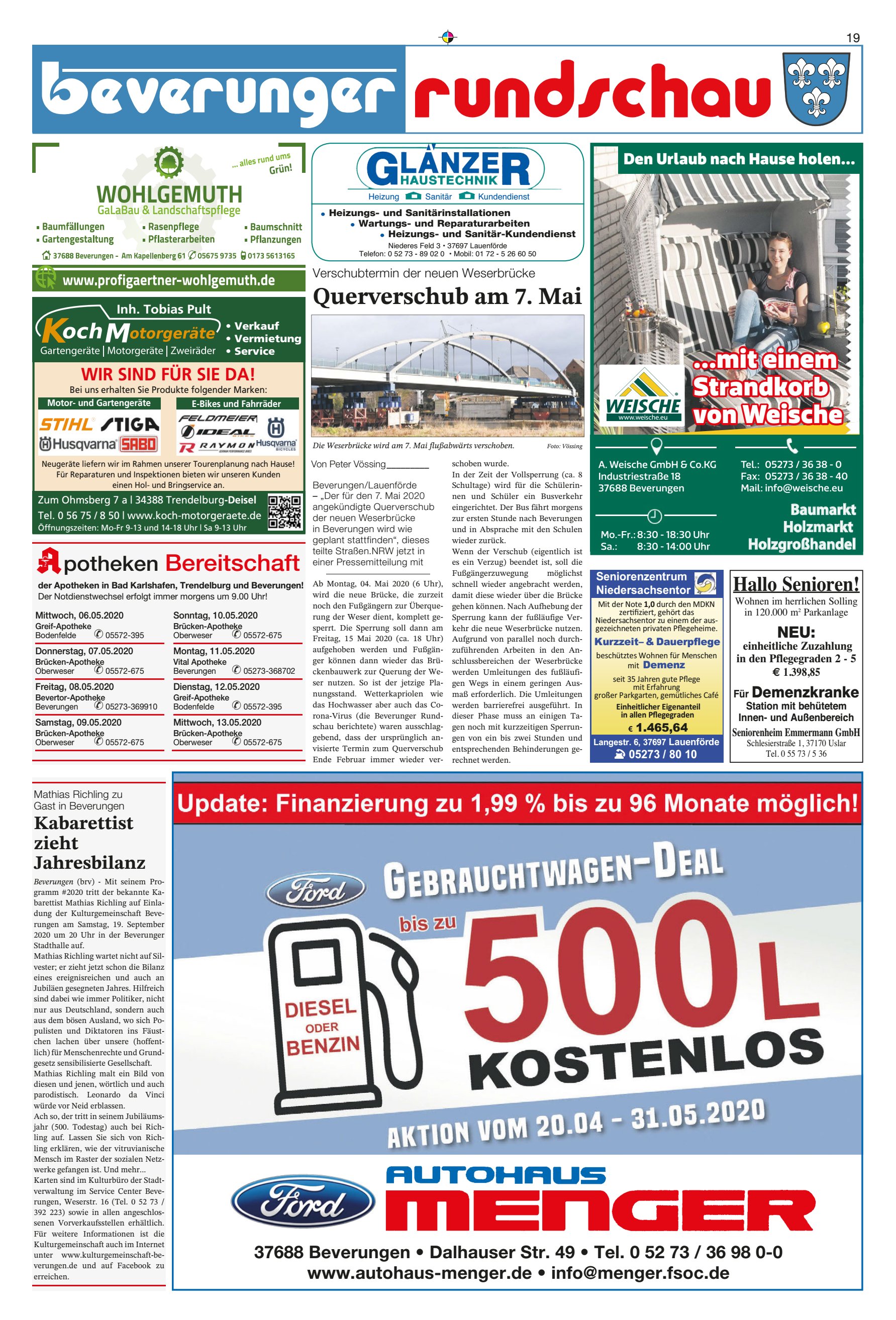 Querverschub Hallo Senioren