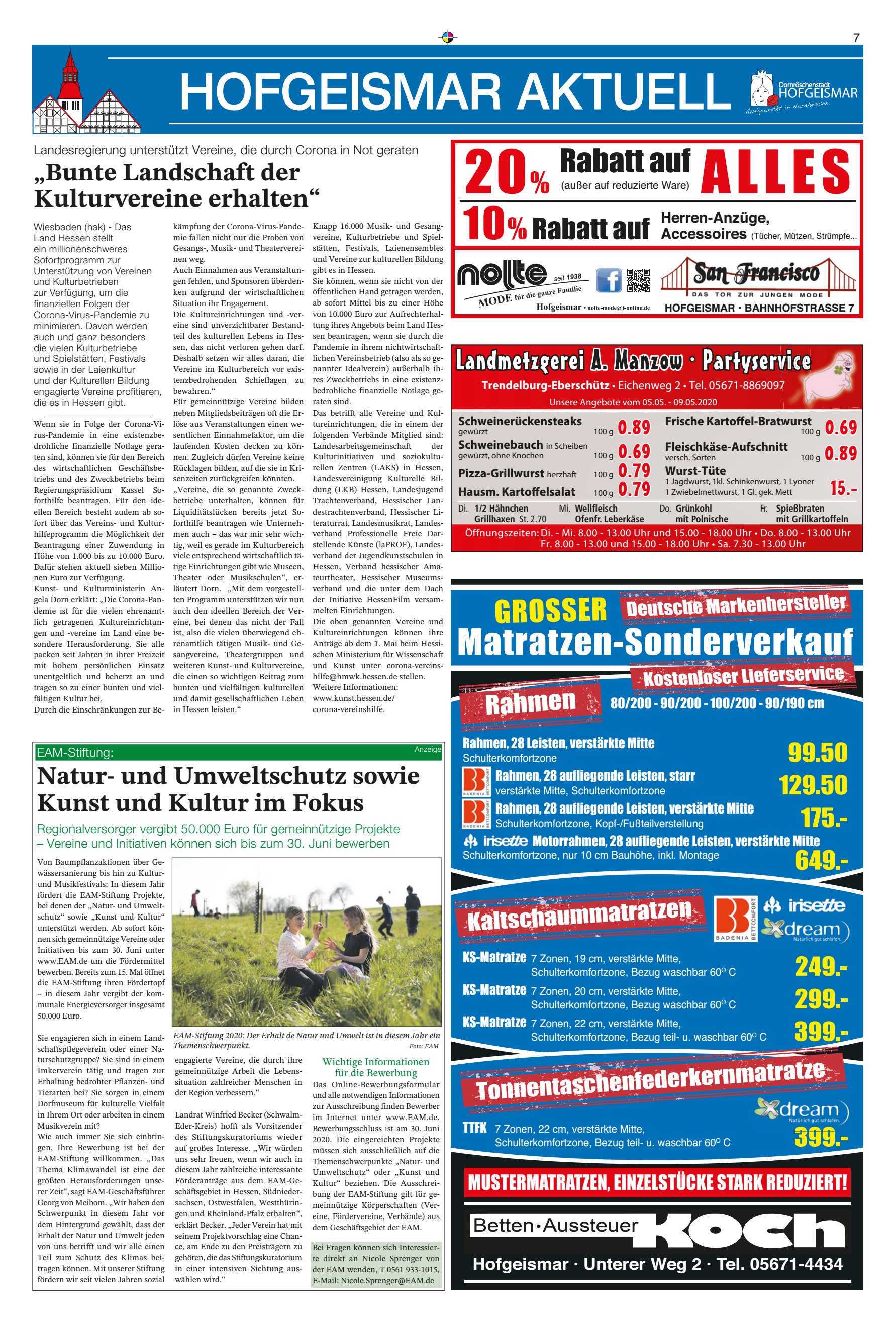 Natur- Umweltschutz sowie