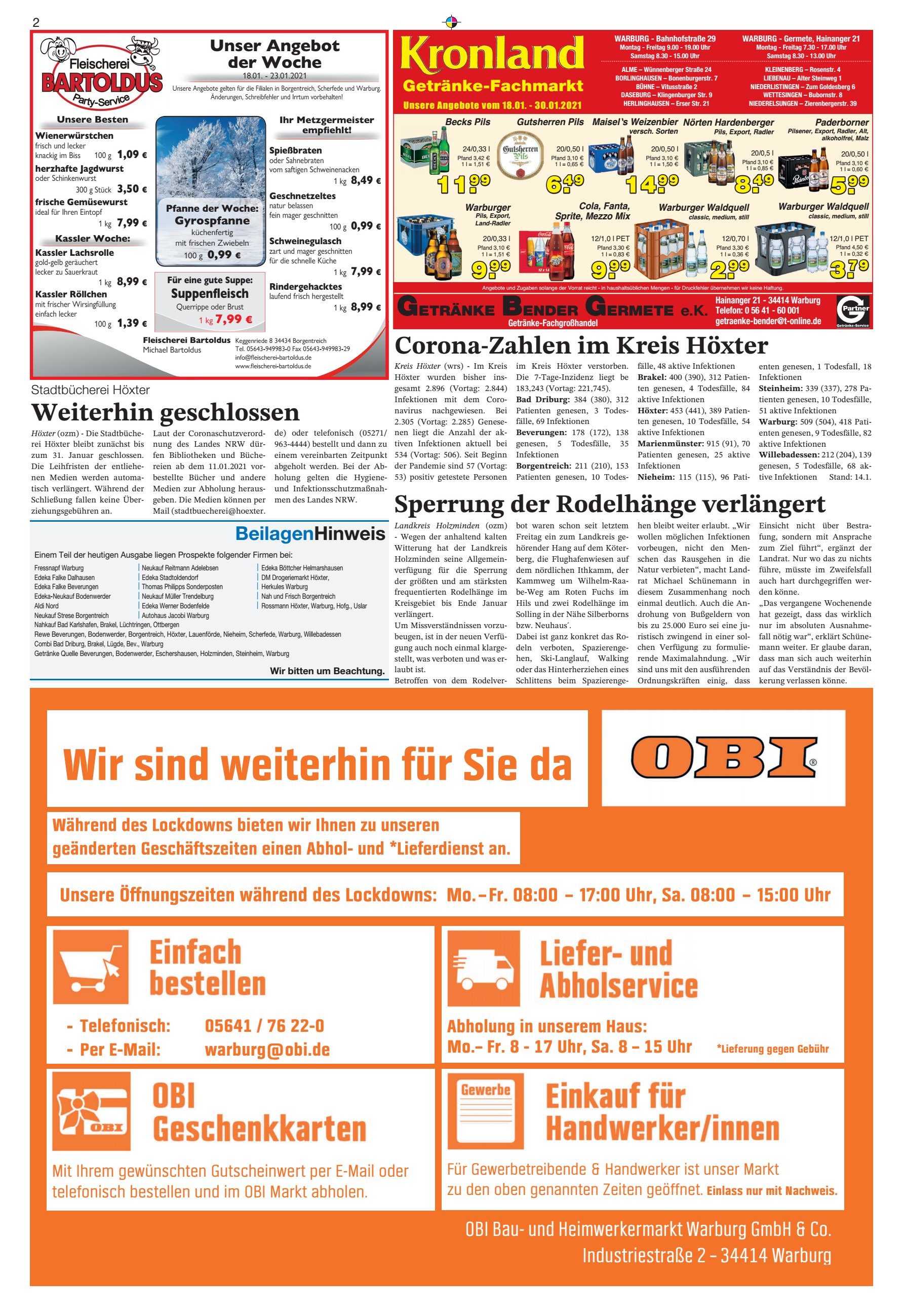 Weiterhin geschlossen Sperrung