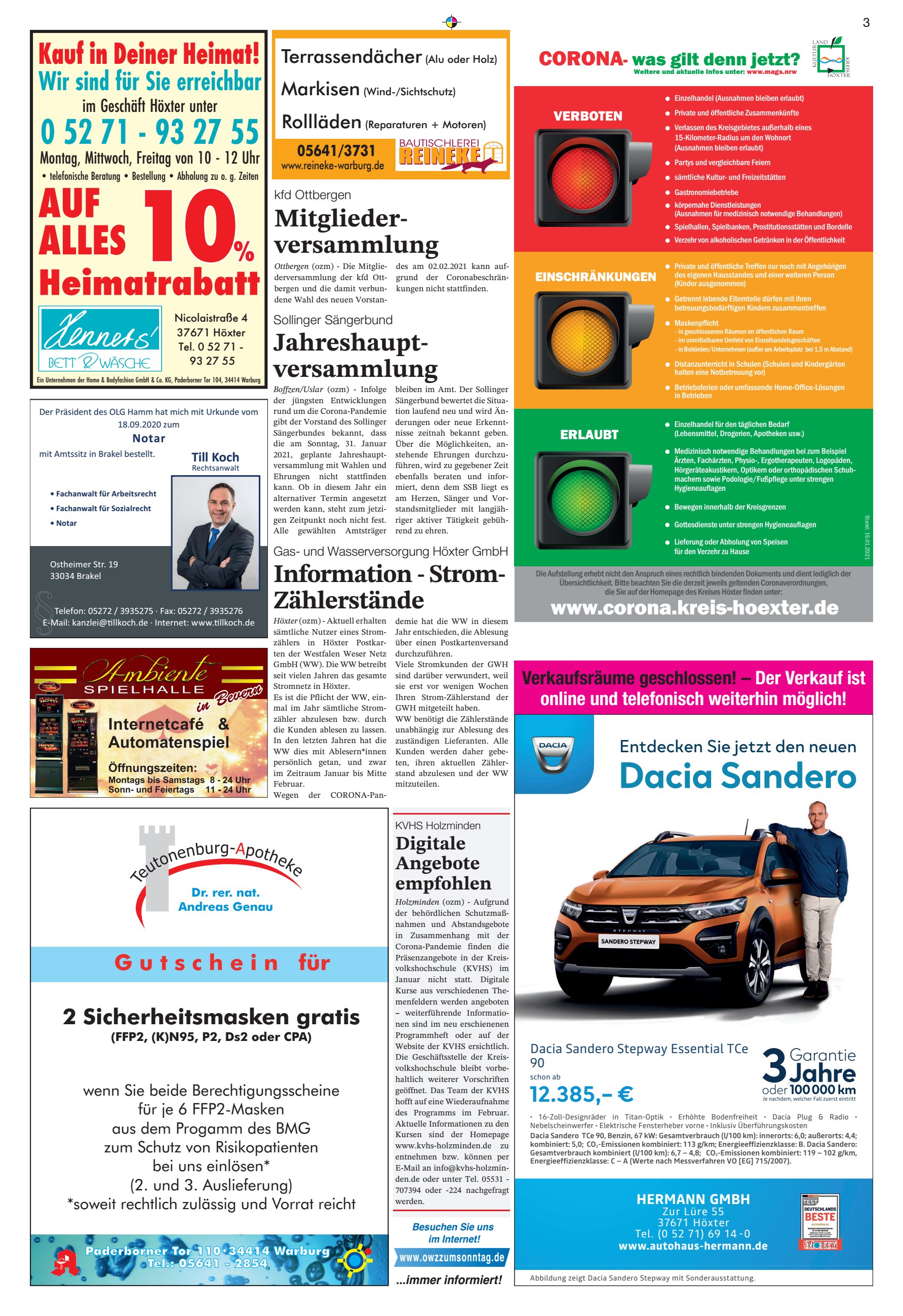 ALLES Heimatrabatt Dacia