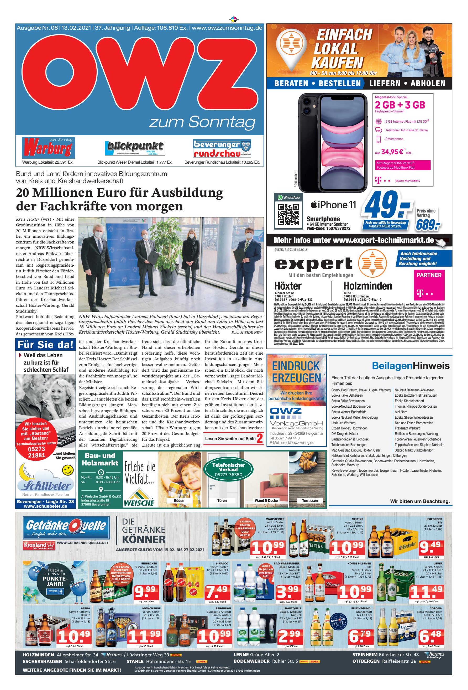 Millionen Euro Ausbildung