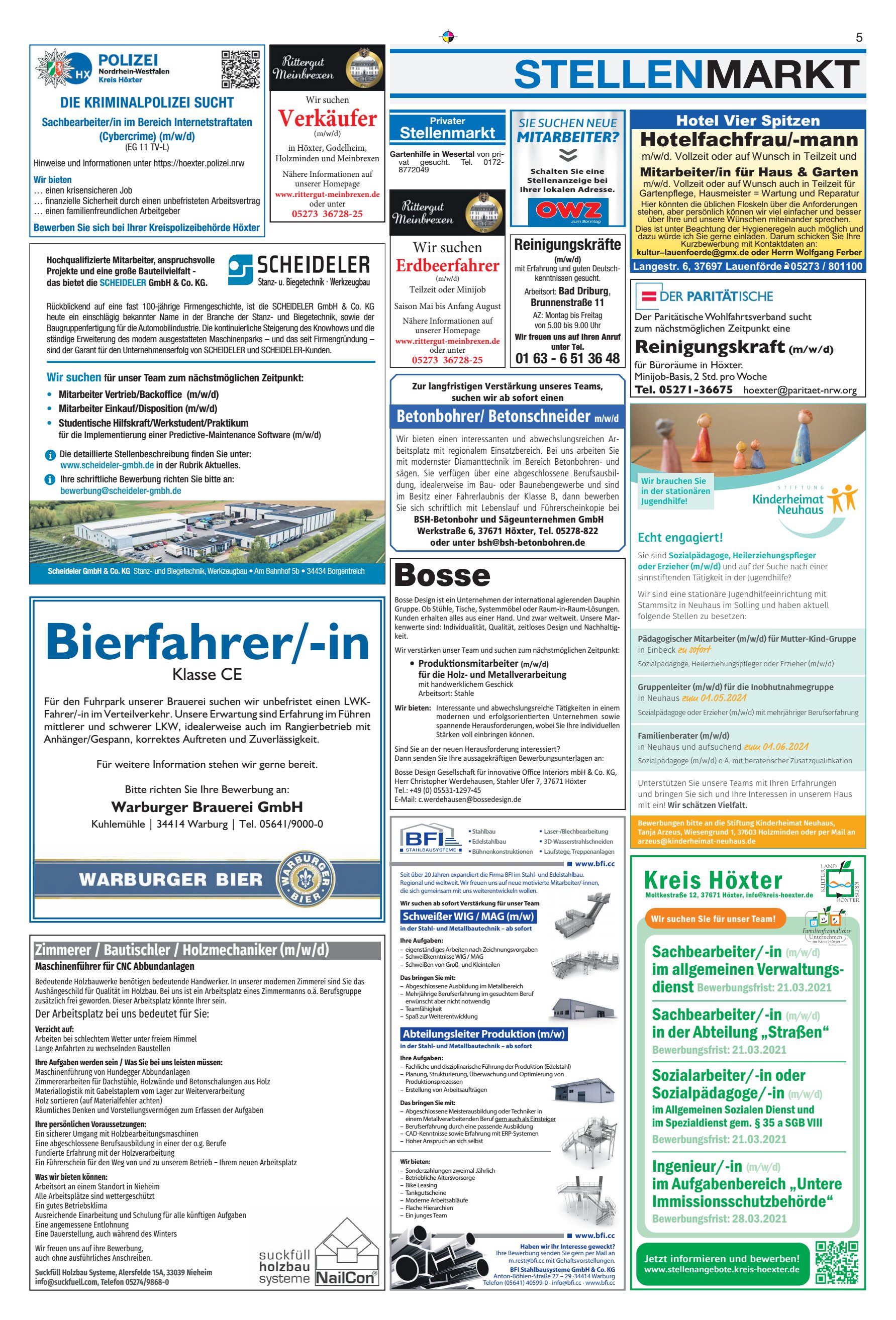 Bierfahrer-in STELLENMARKT Verkäufer