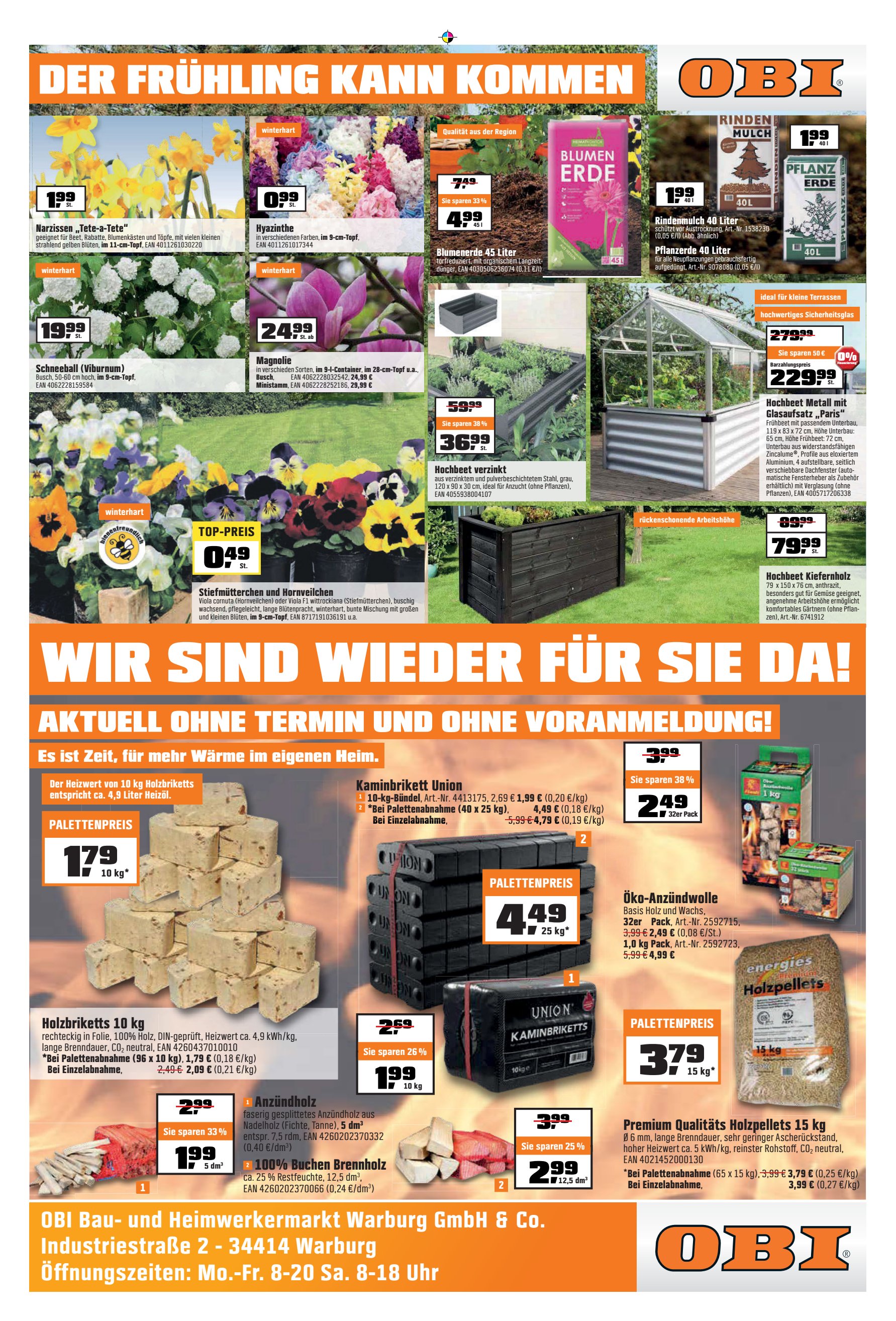 Bau- Heimwerkermarkt Warburg