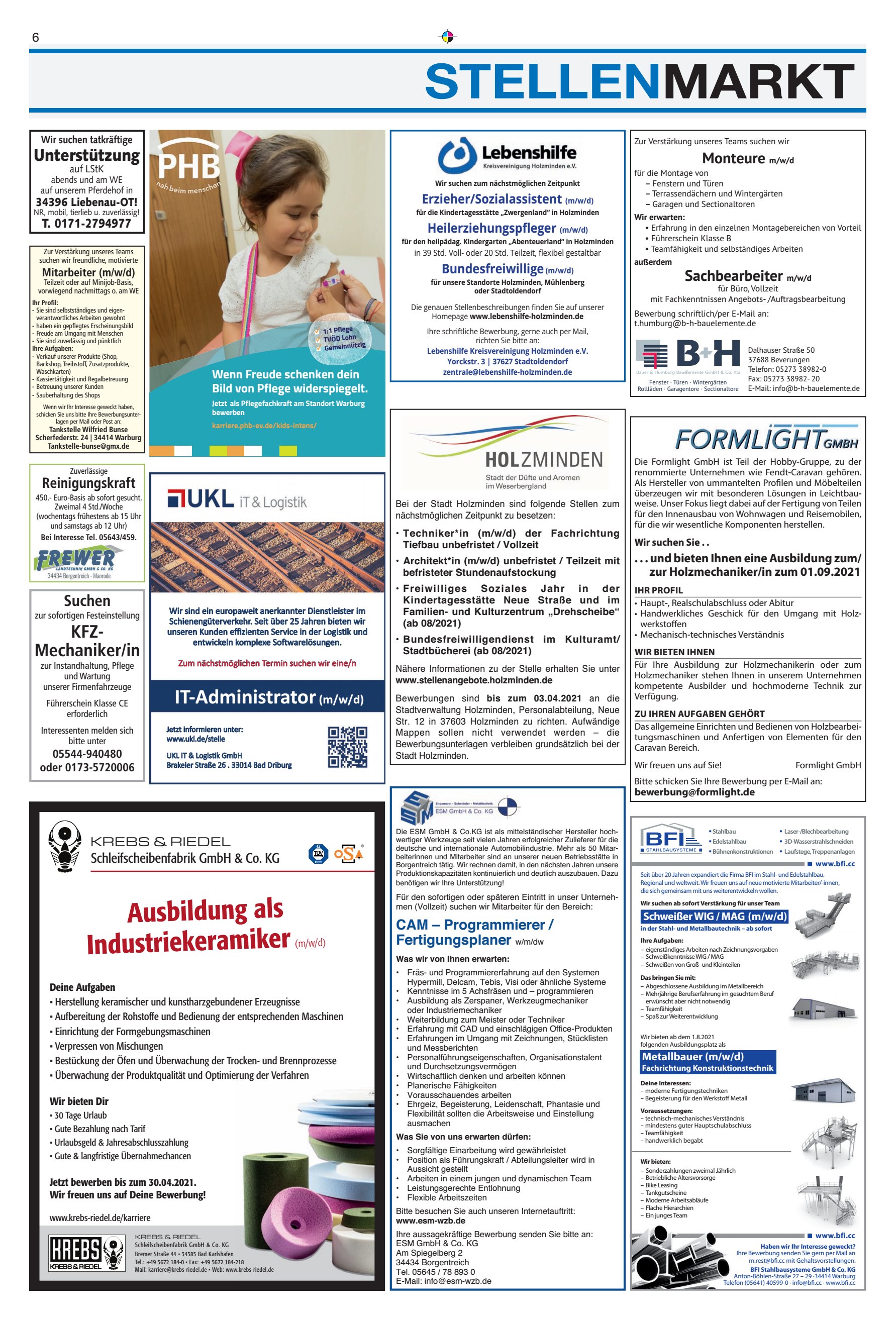 STELLENMARKT IT-Administrator Monteure