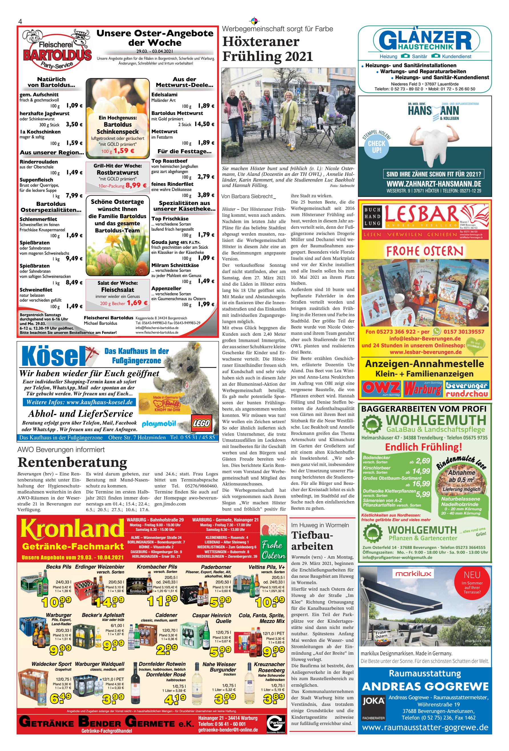 Rentenberatung Höxteraner Frühling