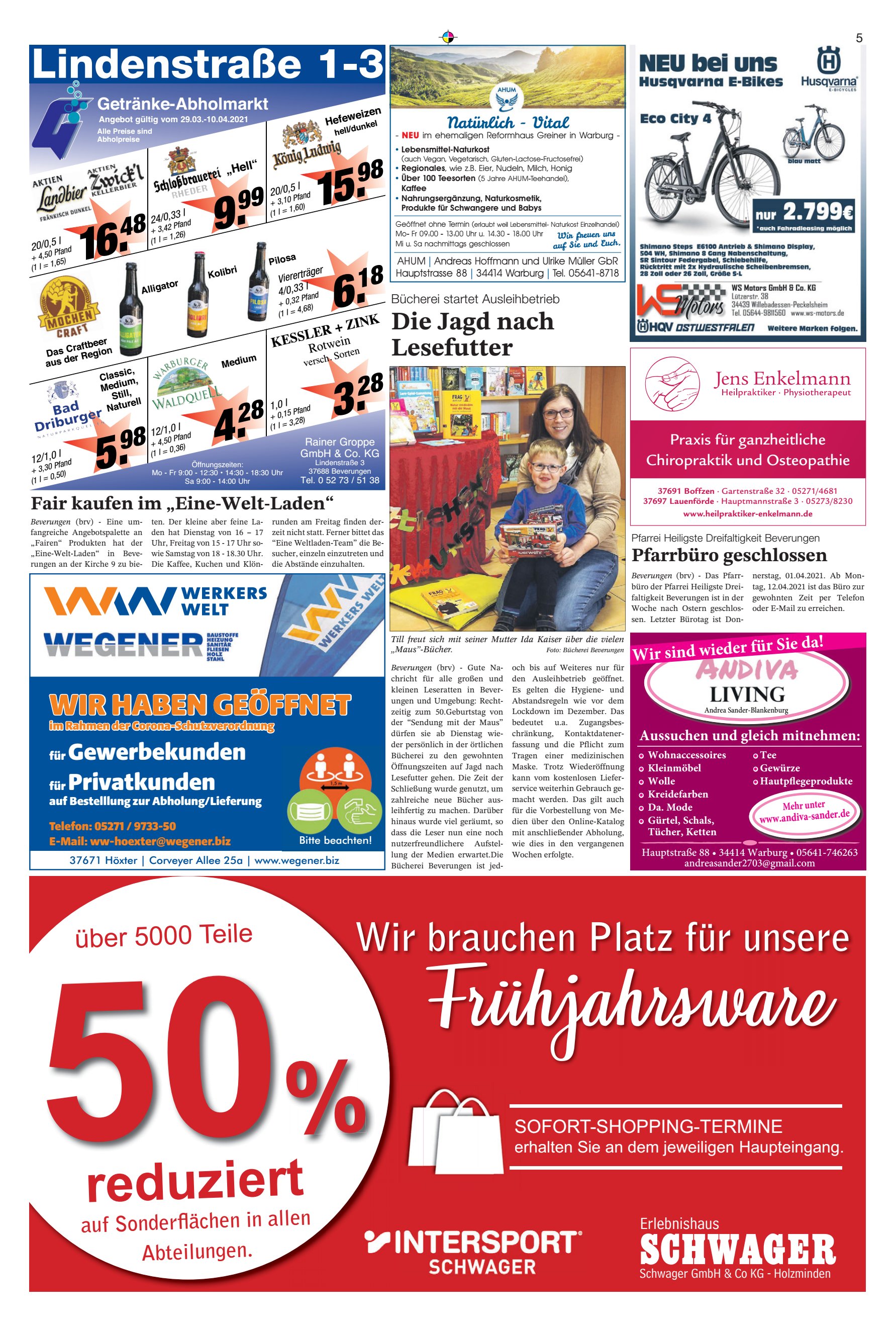 SCHWAGER brauchen Platz