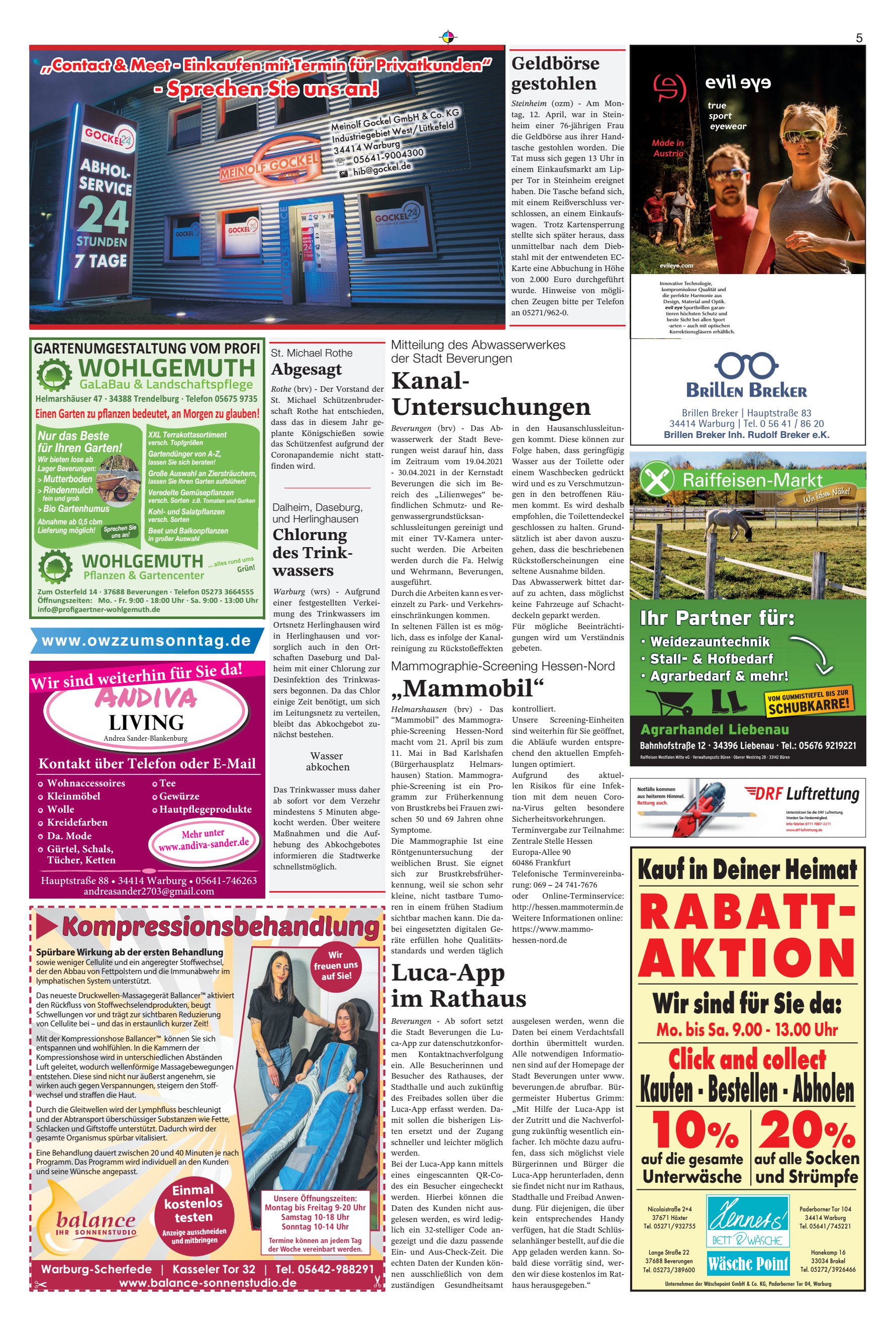AKTION RABATT Kanal-