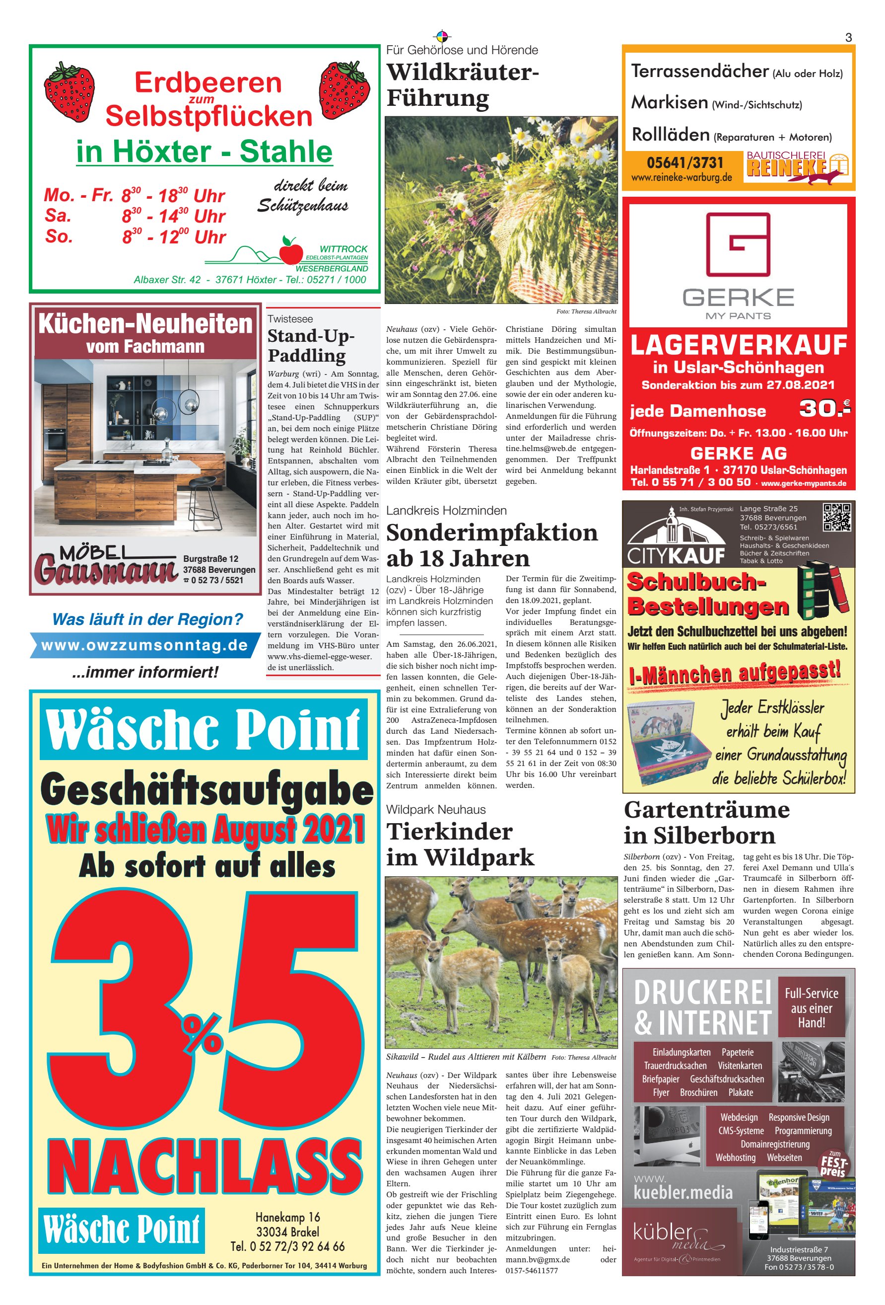 NACHLASS Geschäftsaufgabe sofort