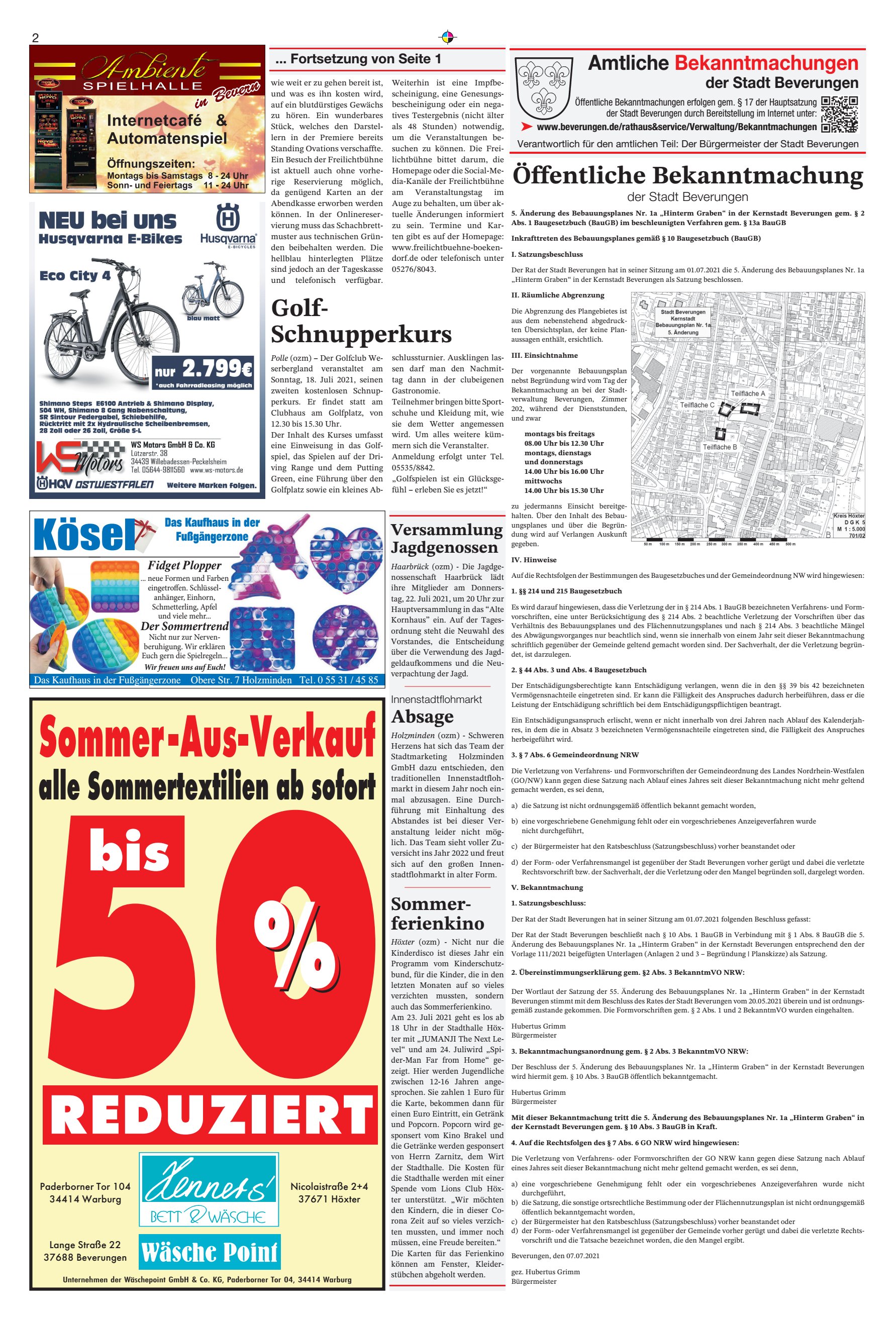 REDUZIERT Sommer-Aus-Verkauf Öffentliche