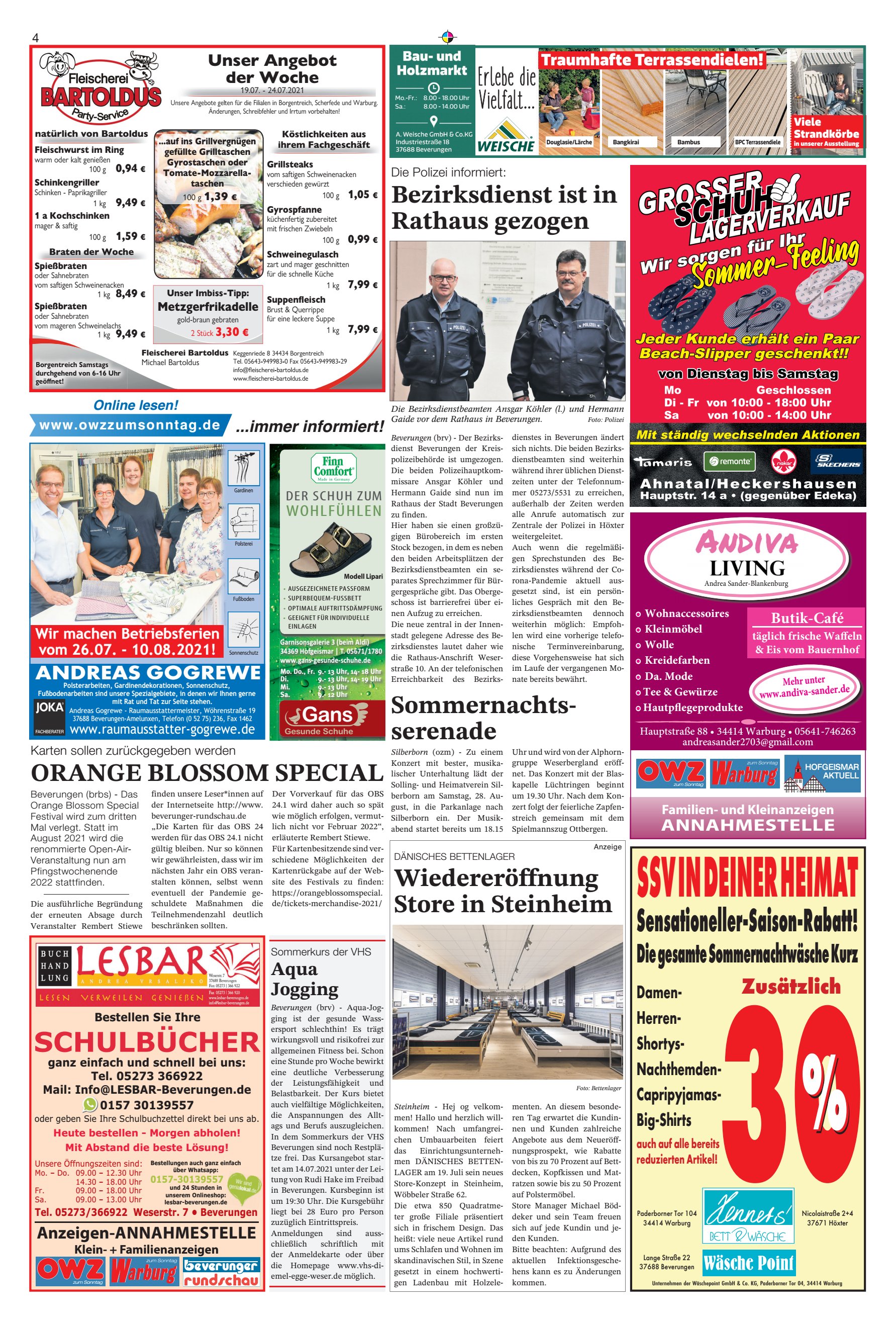 SCHULBÜCHER Wiedereröffnung Store