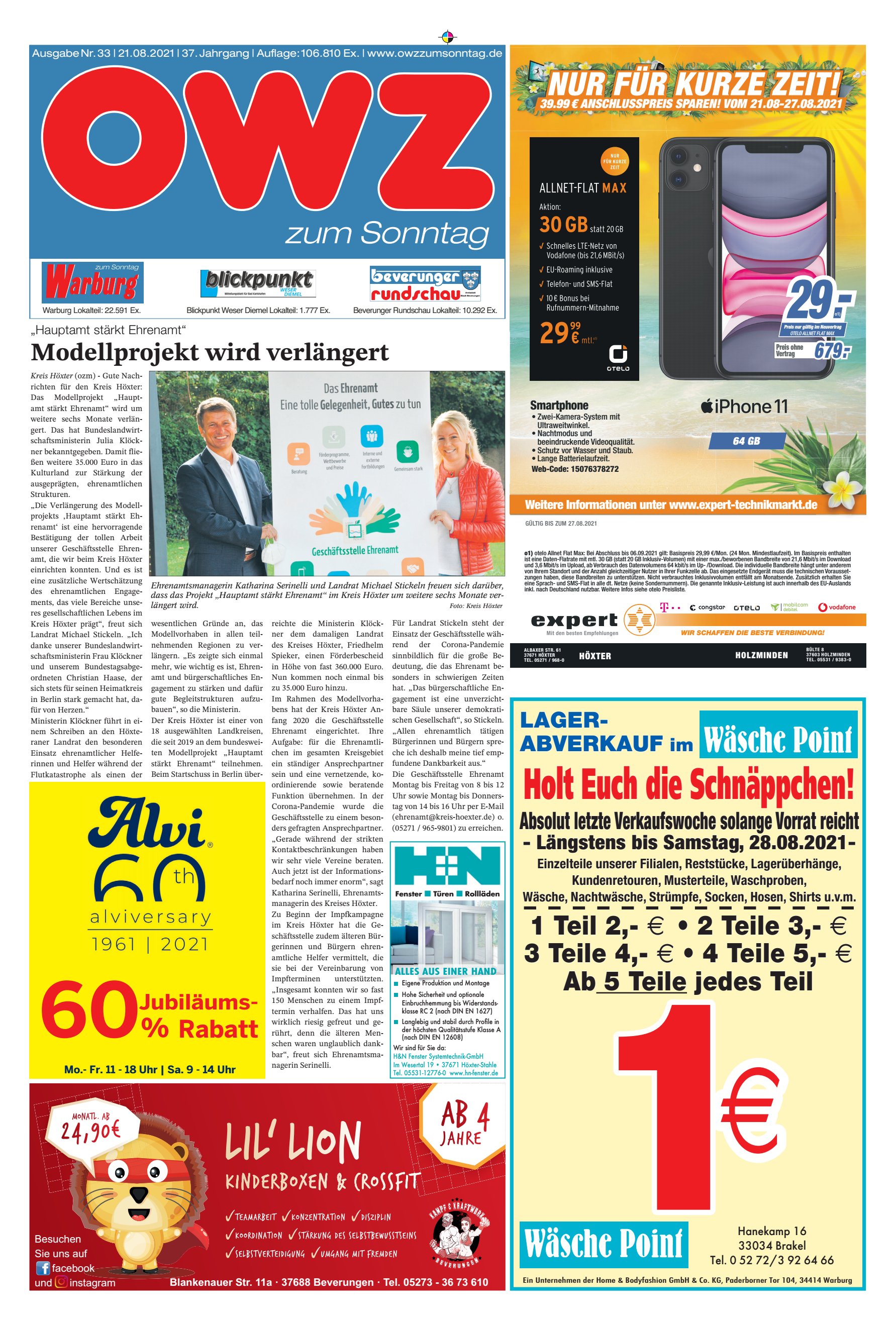 Modellprojekt wird verlängert