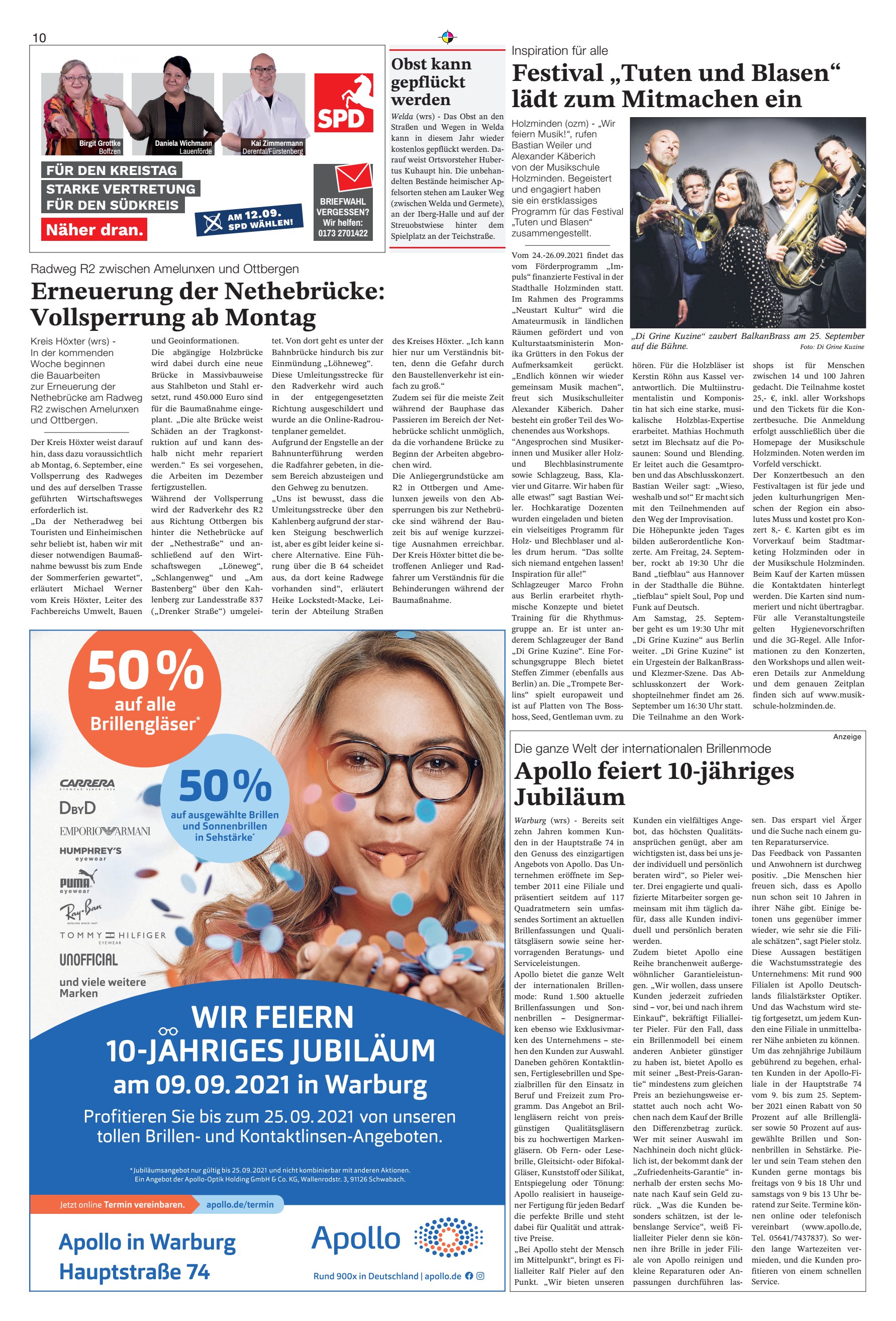 Apollo feiert -j&auml;hriges