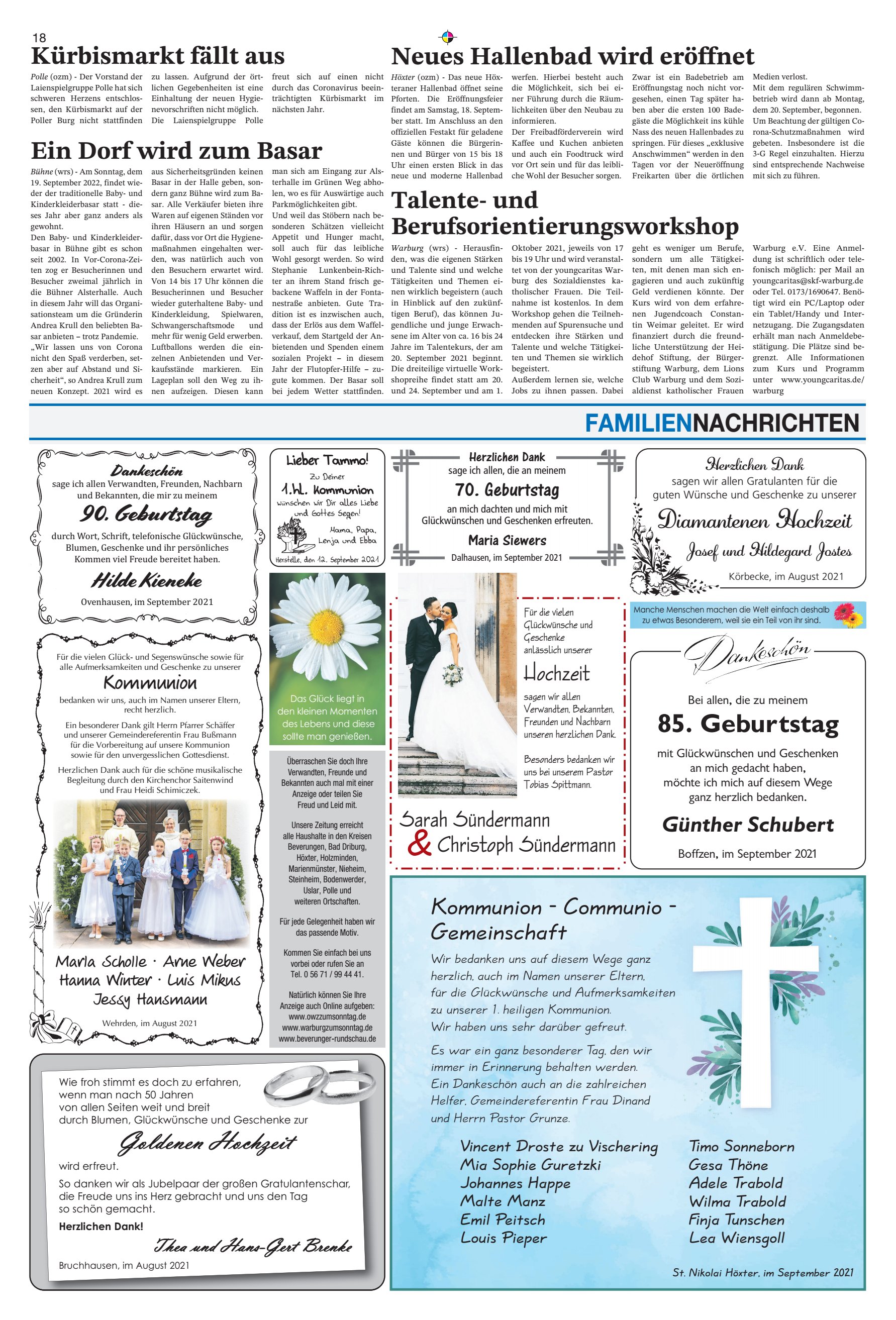 Dorf wird Basar