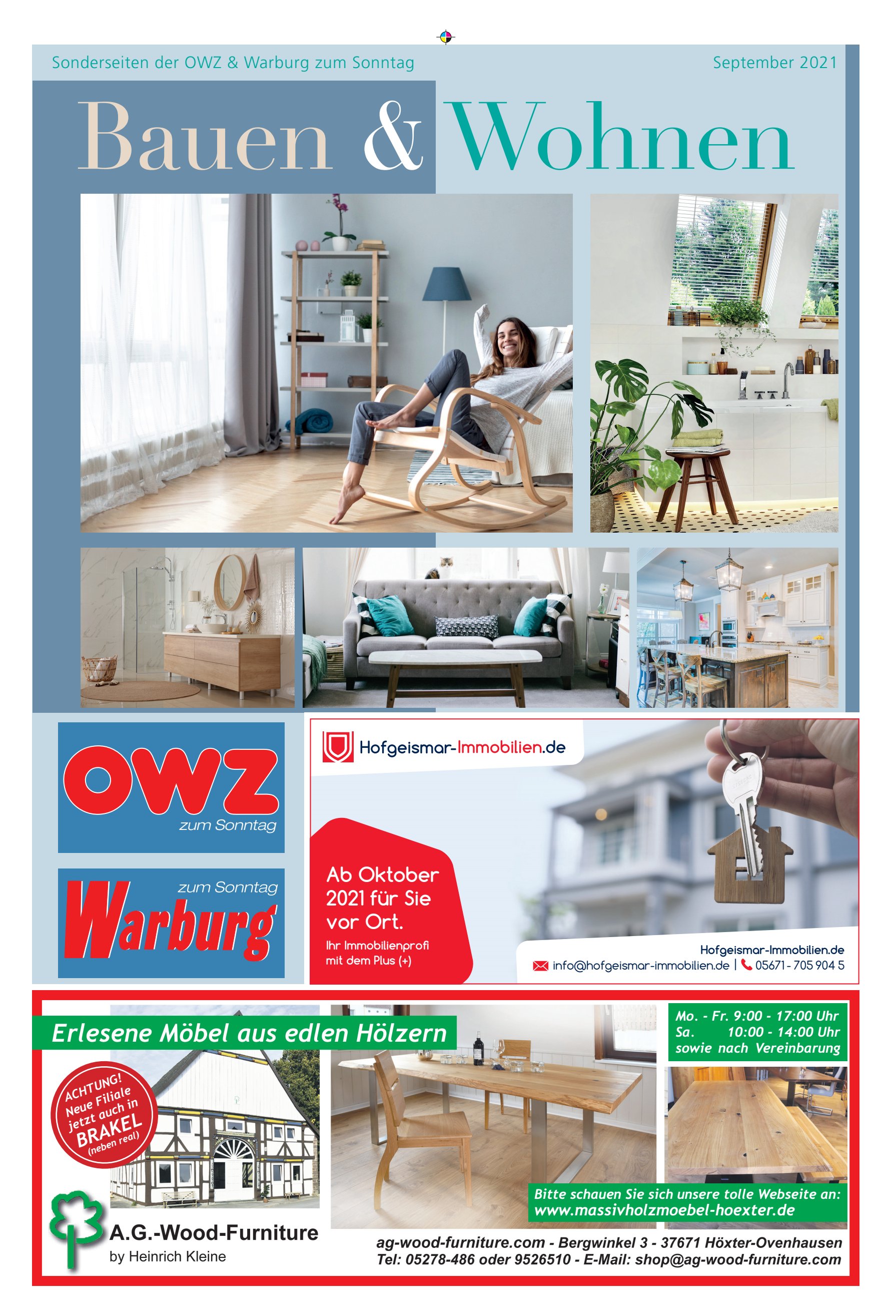 Bauen Wohnen Oktober