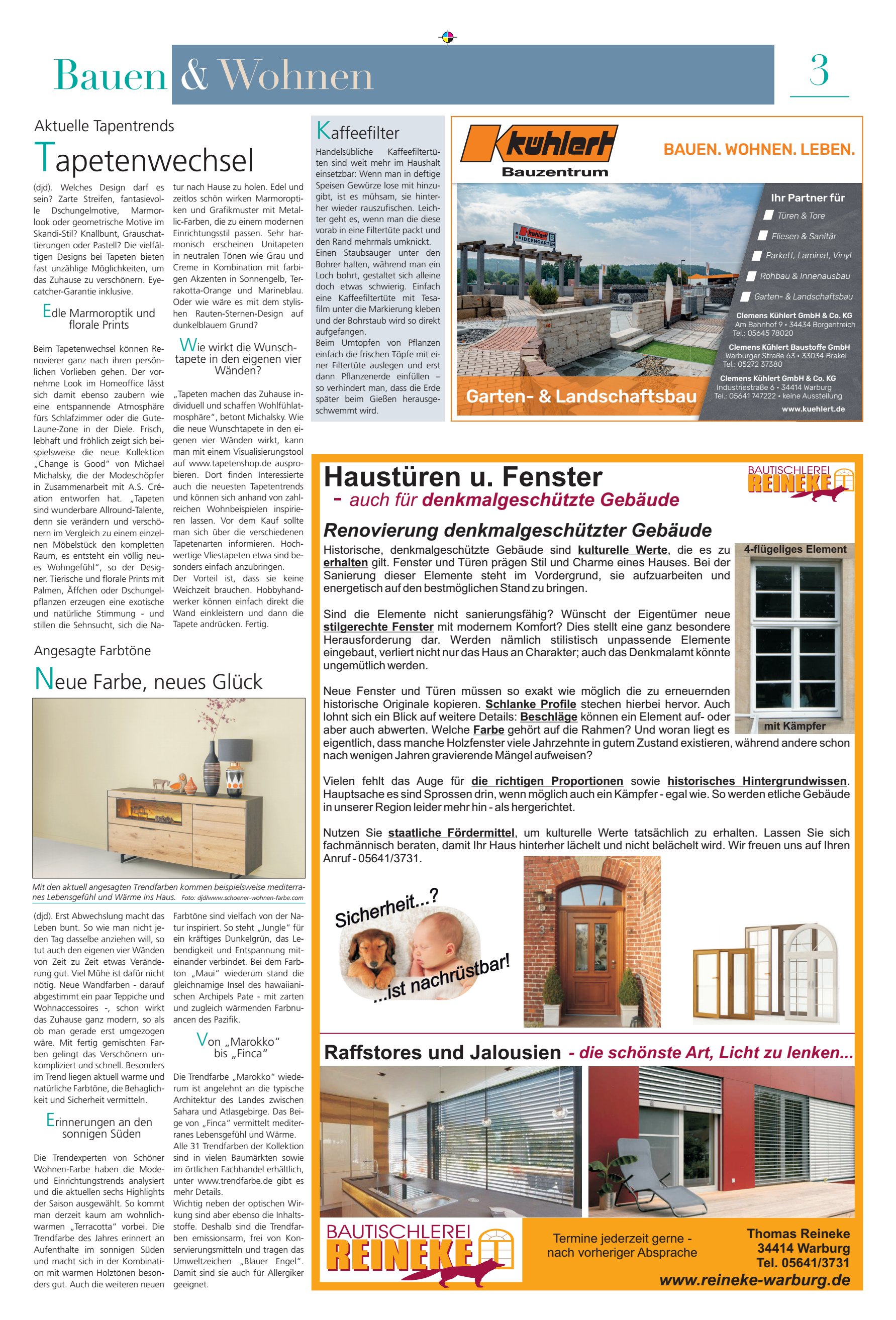 Haustüren Fenster Raffstores
