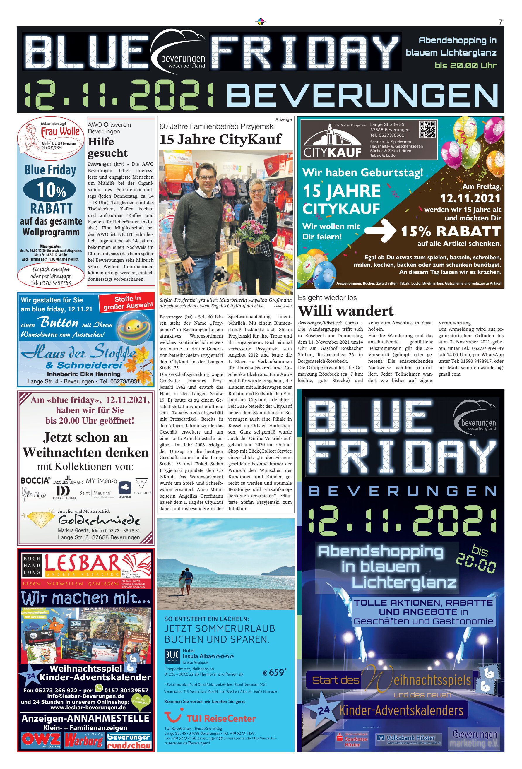 BEVERUNGEN BLUE FRIDAY