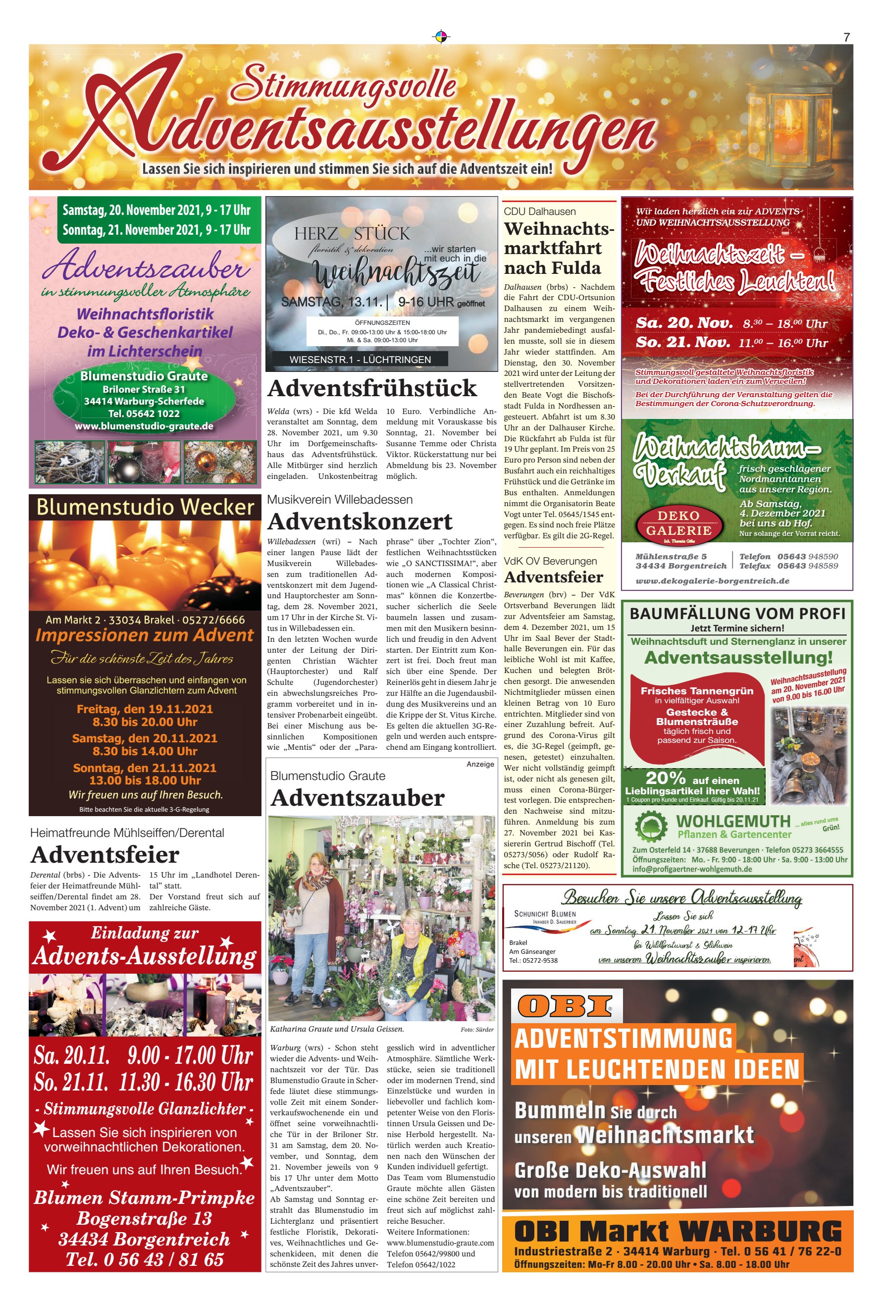 ADVENTSTIMMUNG LEUCHTENDEN IDEEN