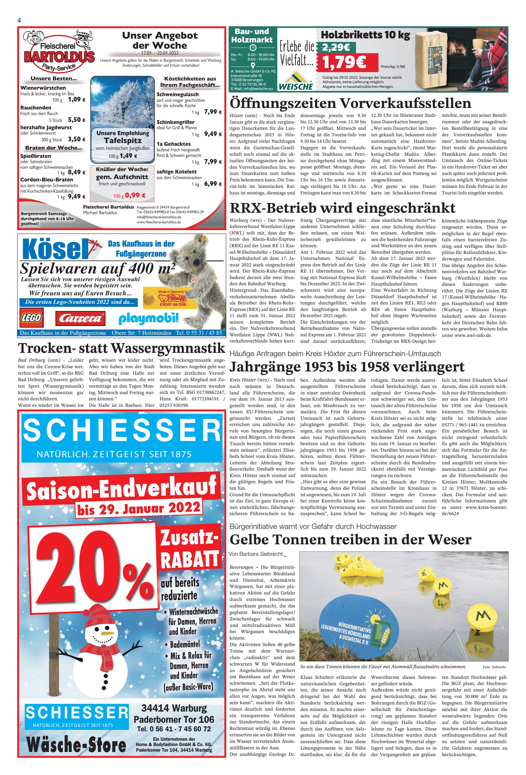 IESSER Saison-Endverkauf Zusatz-