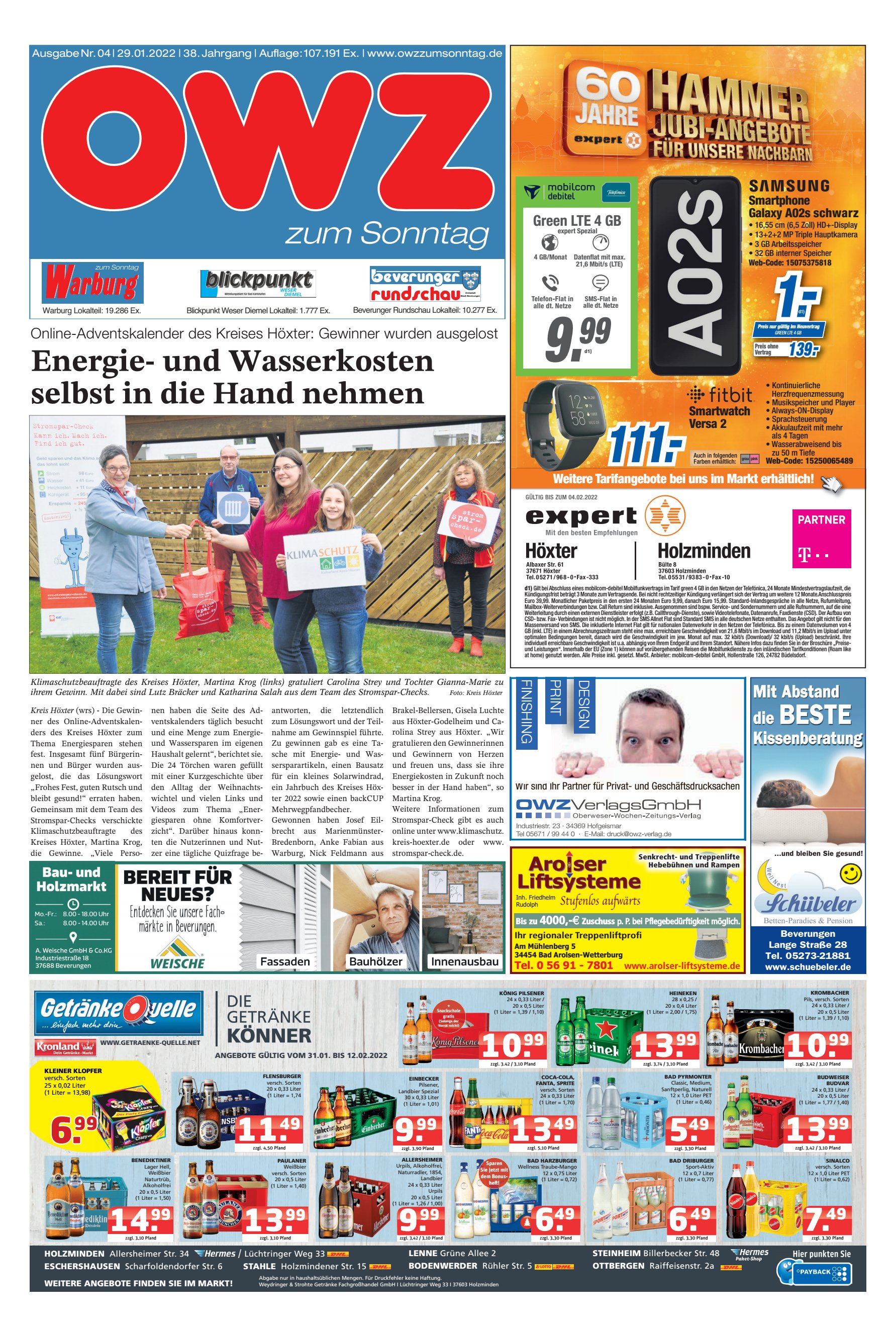 Energie- Wasserkosten selbst