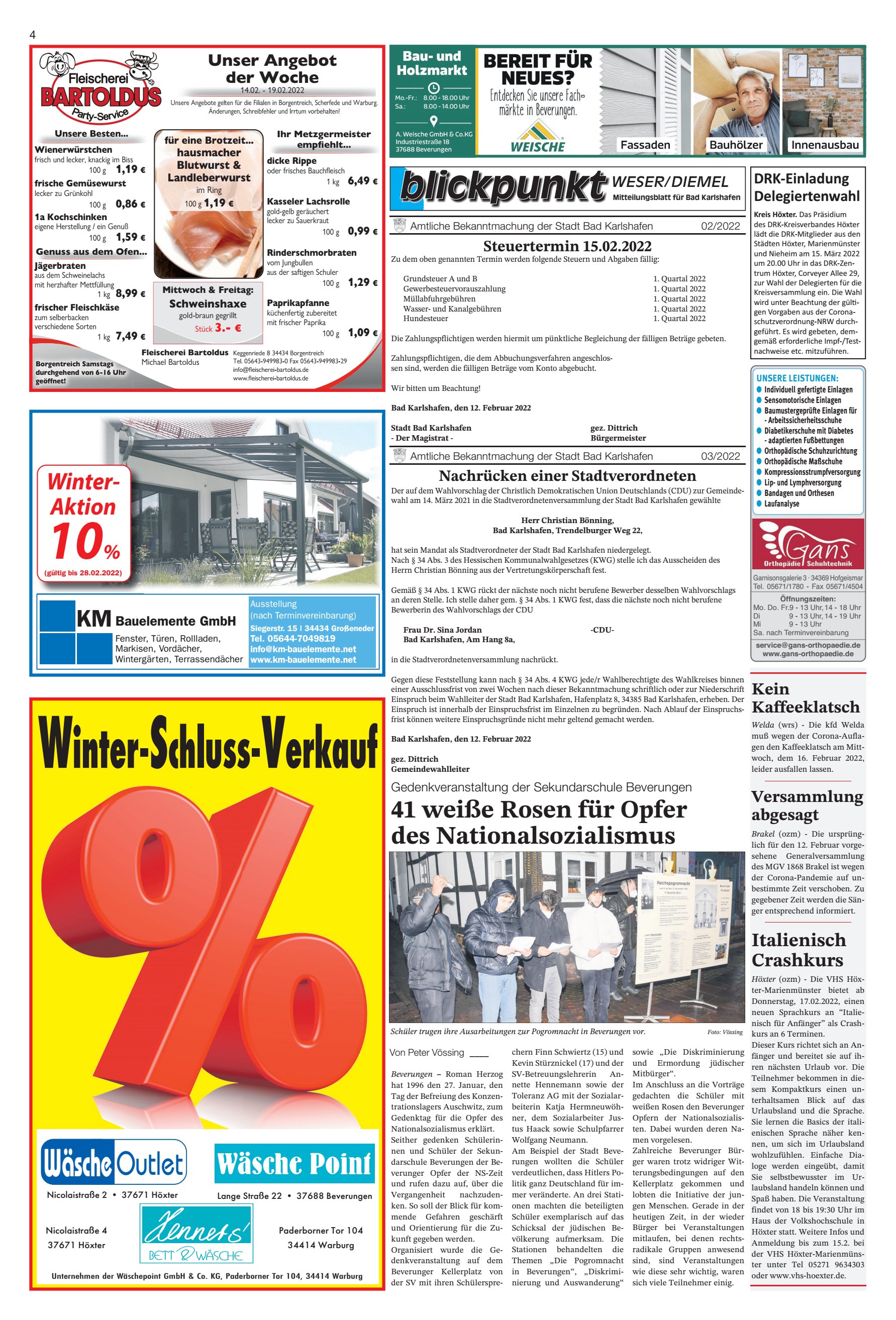 inter- chluss- erkauf