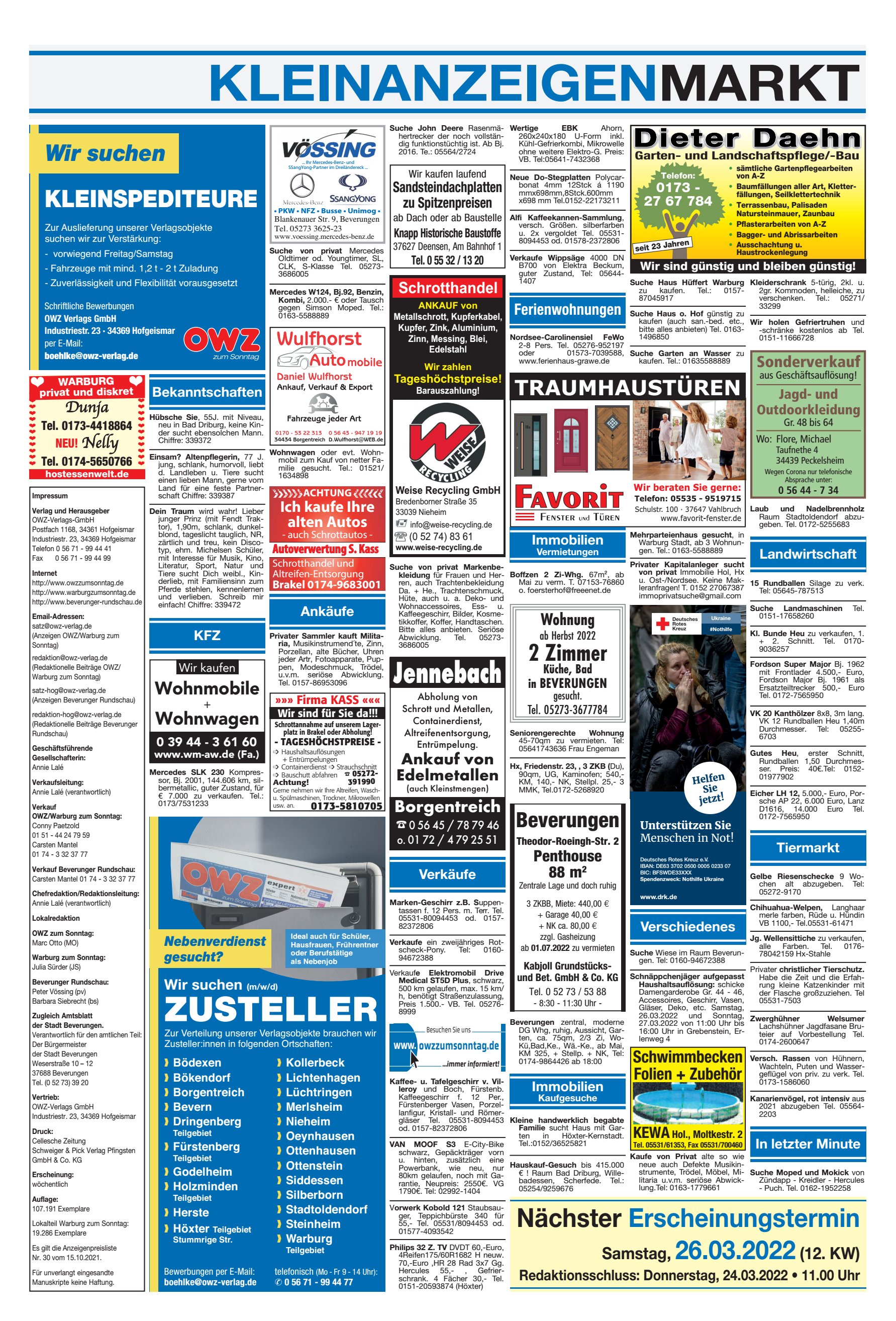 KLEINANZEIGENMARKT Zimmer Nächster
